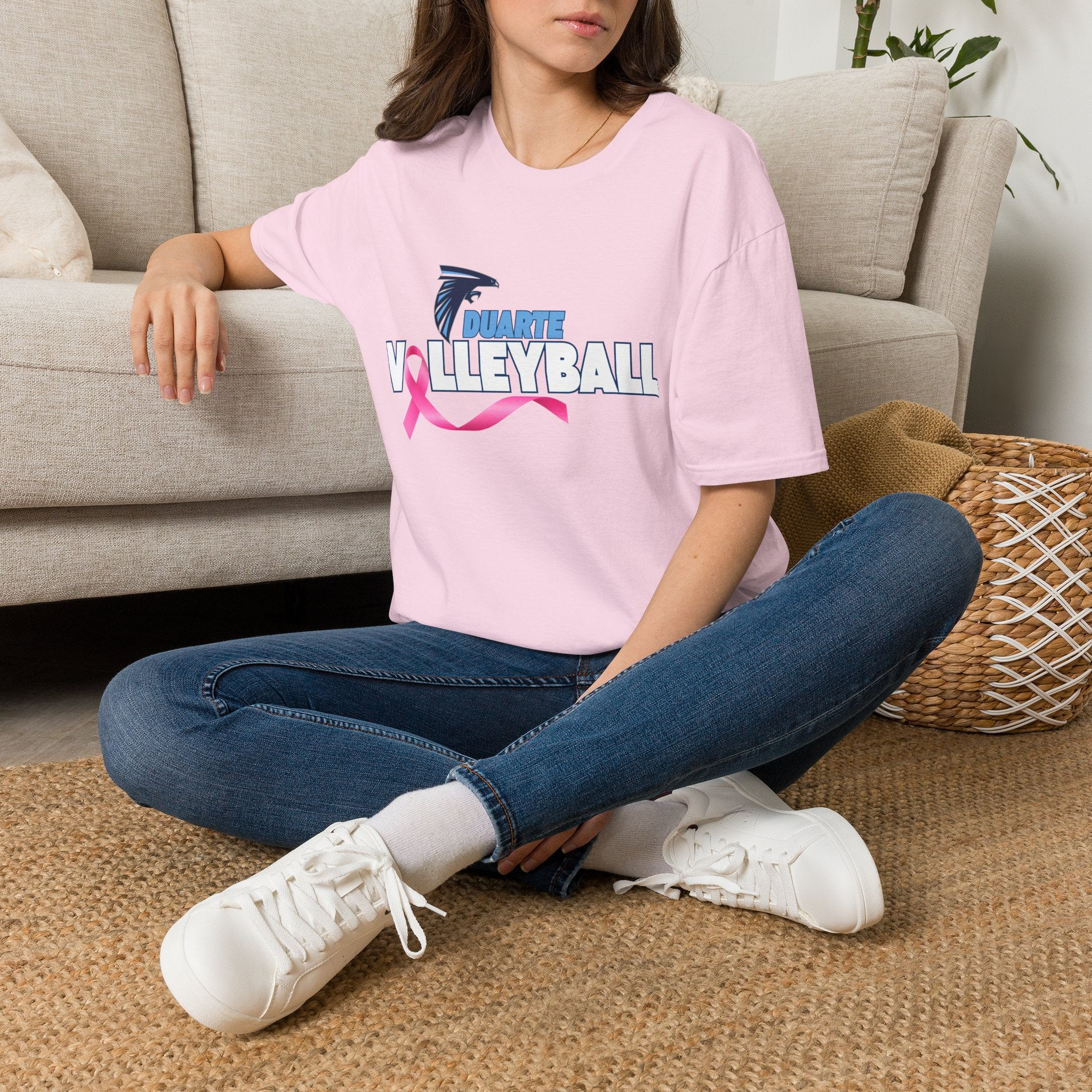 Duarte Volleyball Breast Cancer Awareness T-Shirt