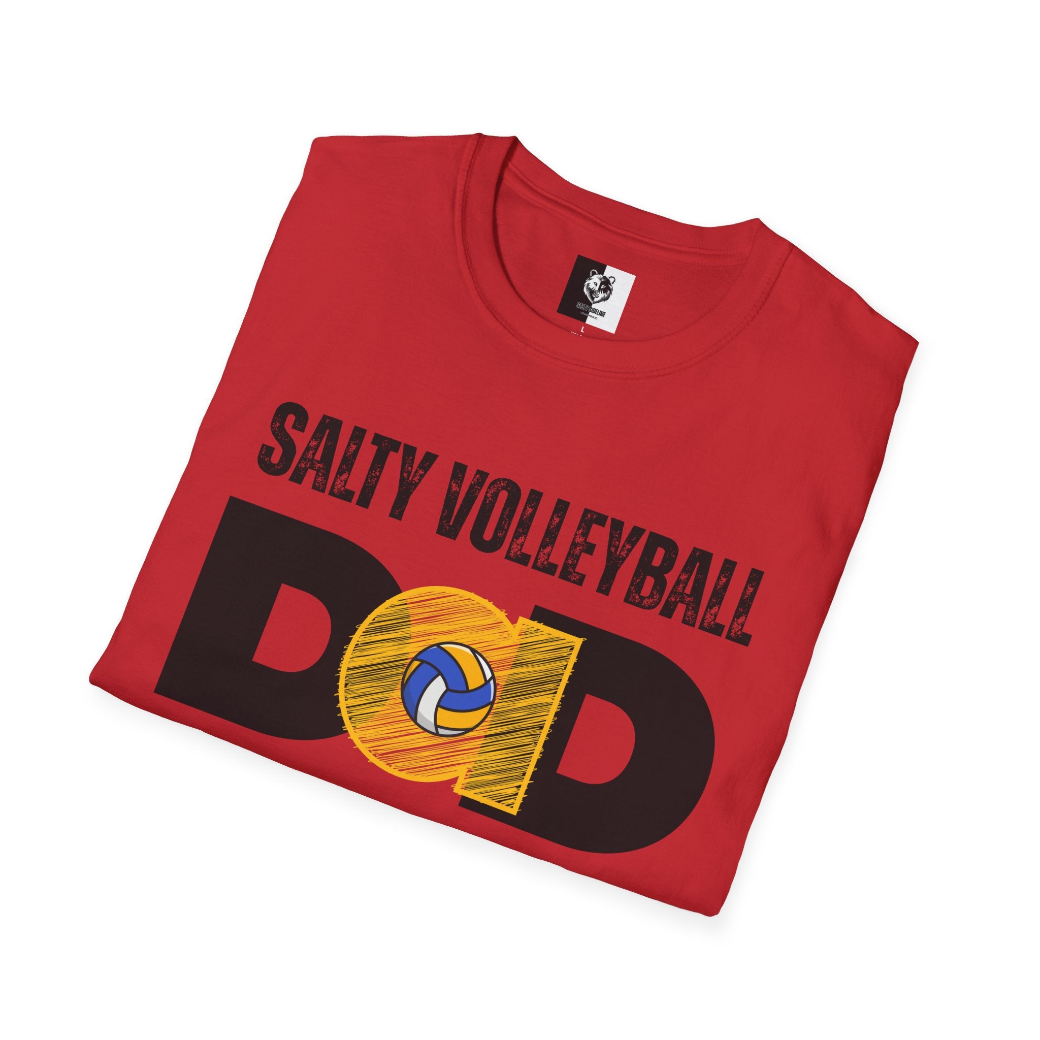 Salty Volleyball Dad - Shake It Off | Unisex Softstyle T-Shirt | 6 Shirt Color Options
