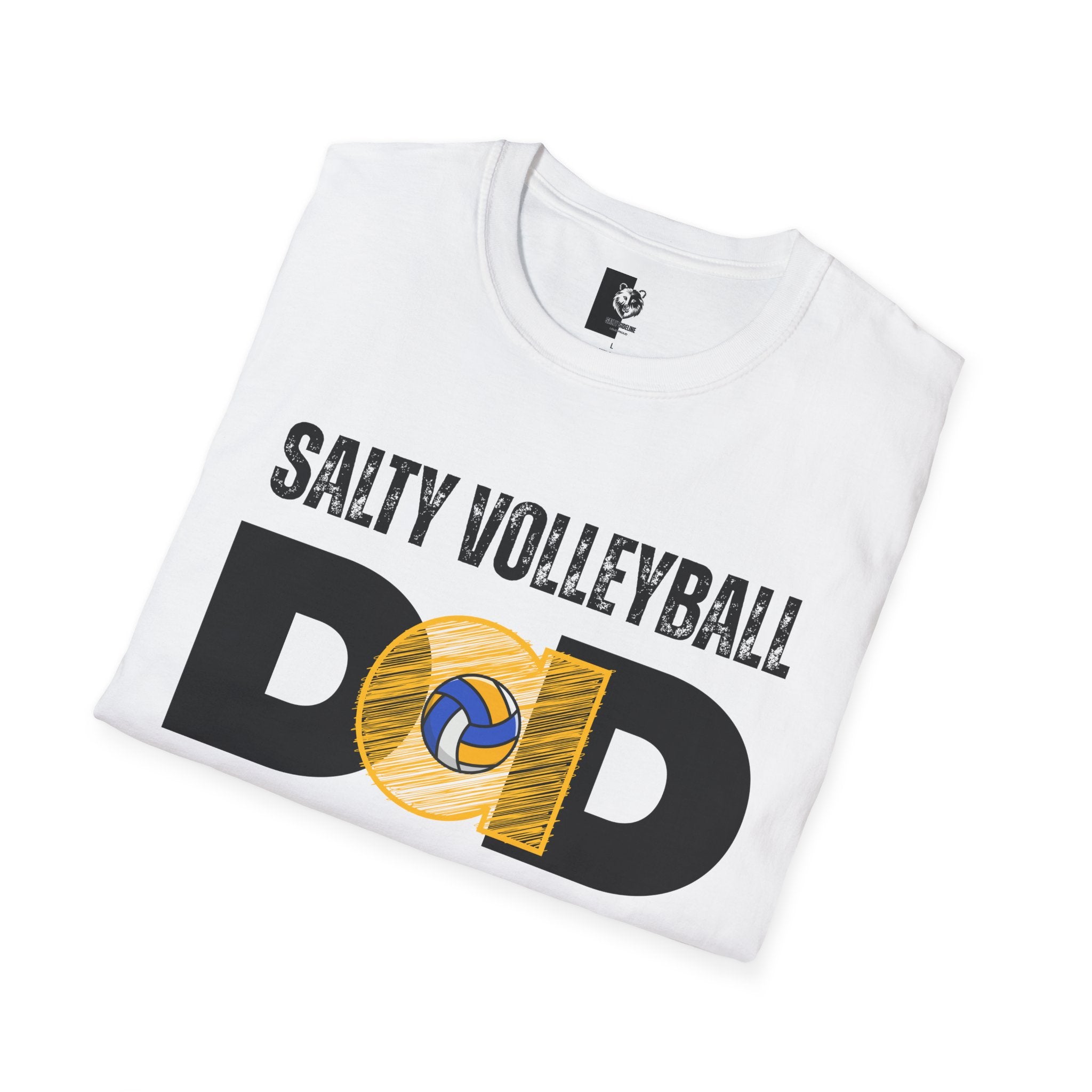 Salty Volleyball Dad - Shake It Off | Unisex Softstyle T-Shirt | 6 Shirt Color Options