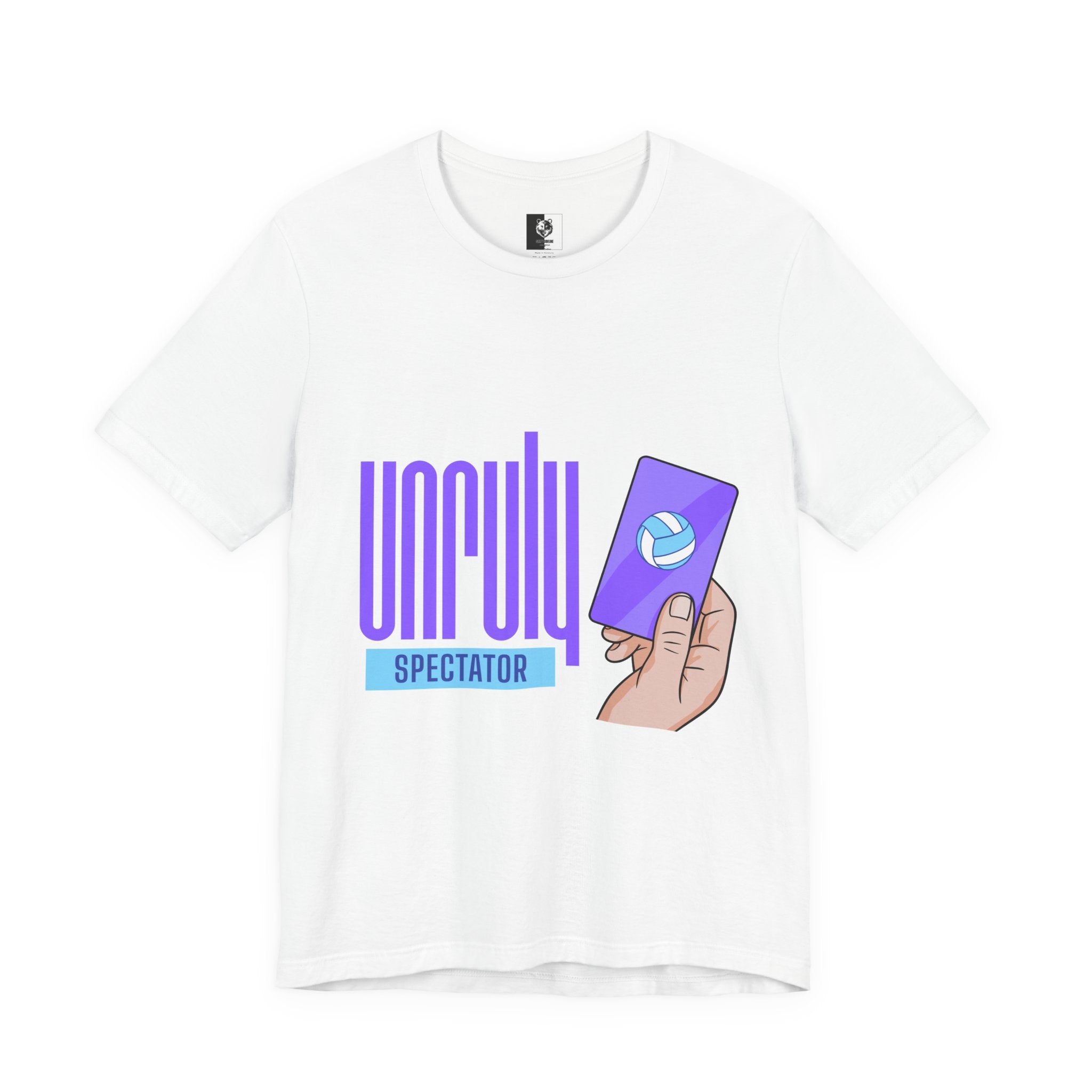Unruly Spectator Blue Logo T-Shirt