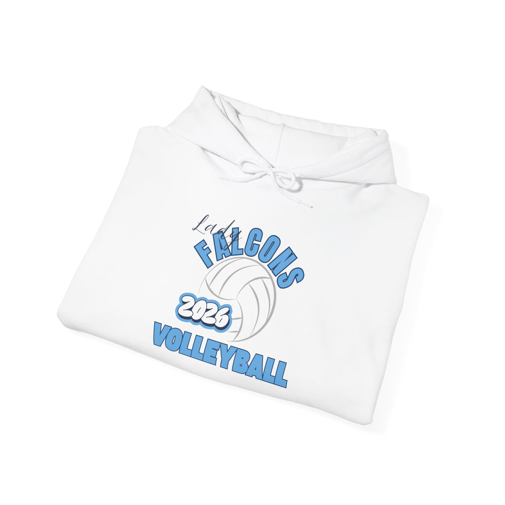 Lady Falcons 2026 Volleyball Logo Hoodie