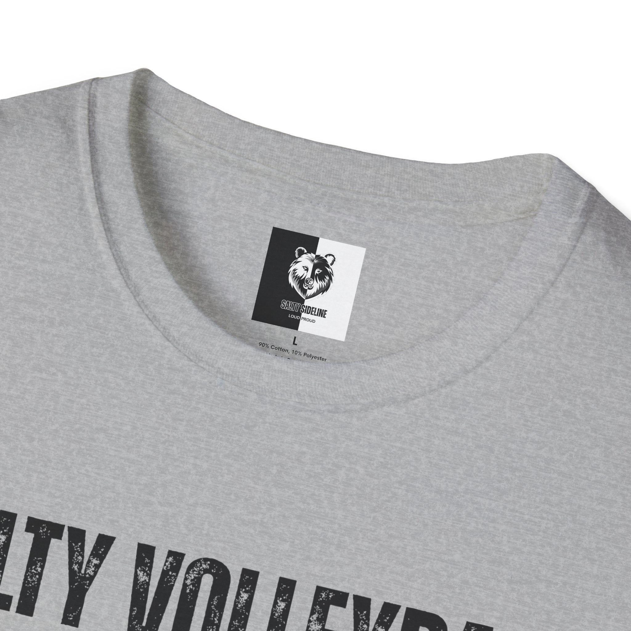 Salty Volleyball Dad Shake It Off Unisex Softstyle T-Shirt (4 Colors)