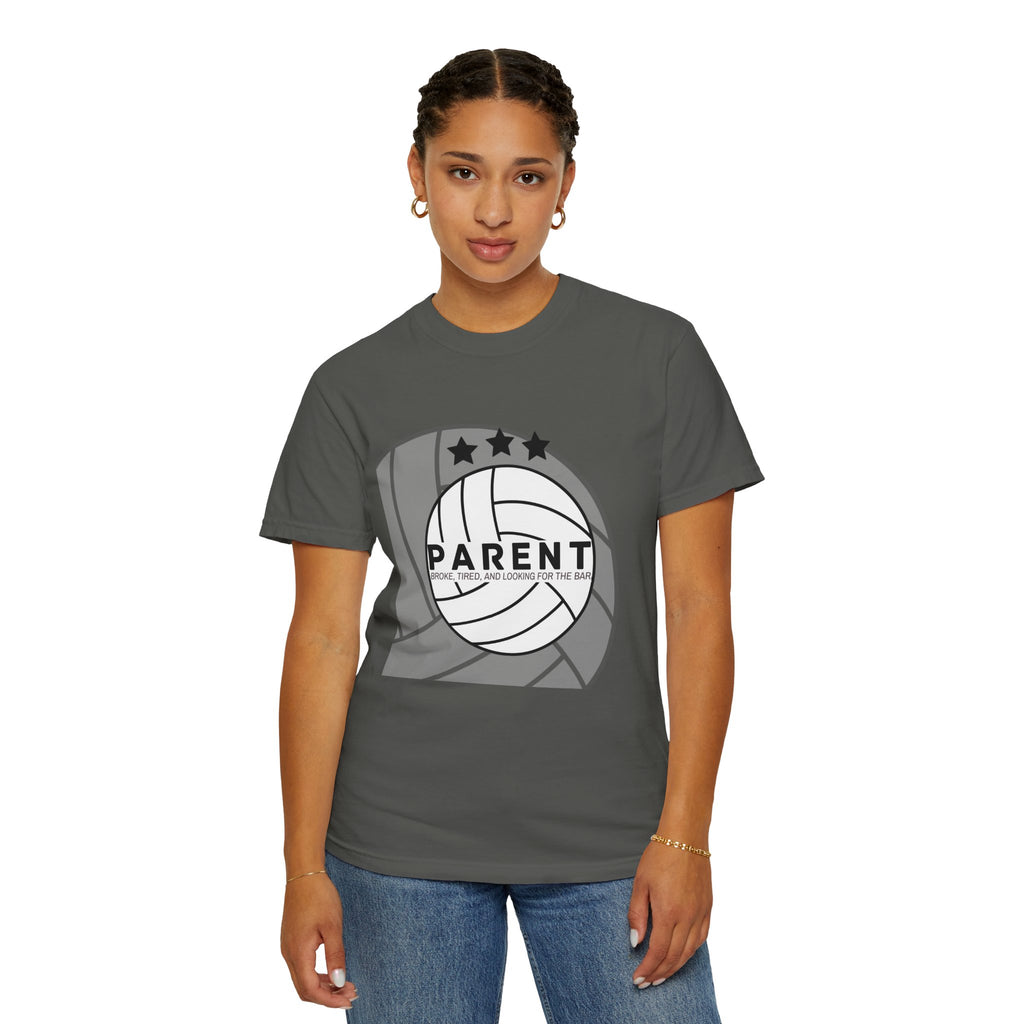 Volleyball Parent Broke Tired Bar T-Shirt