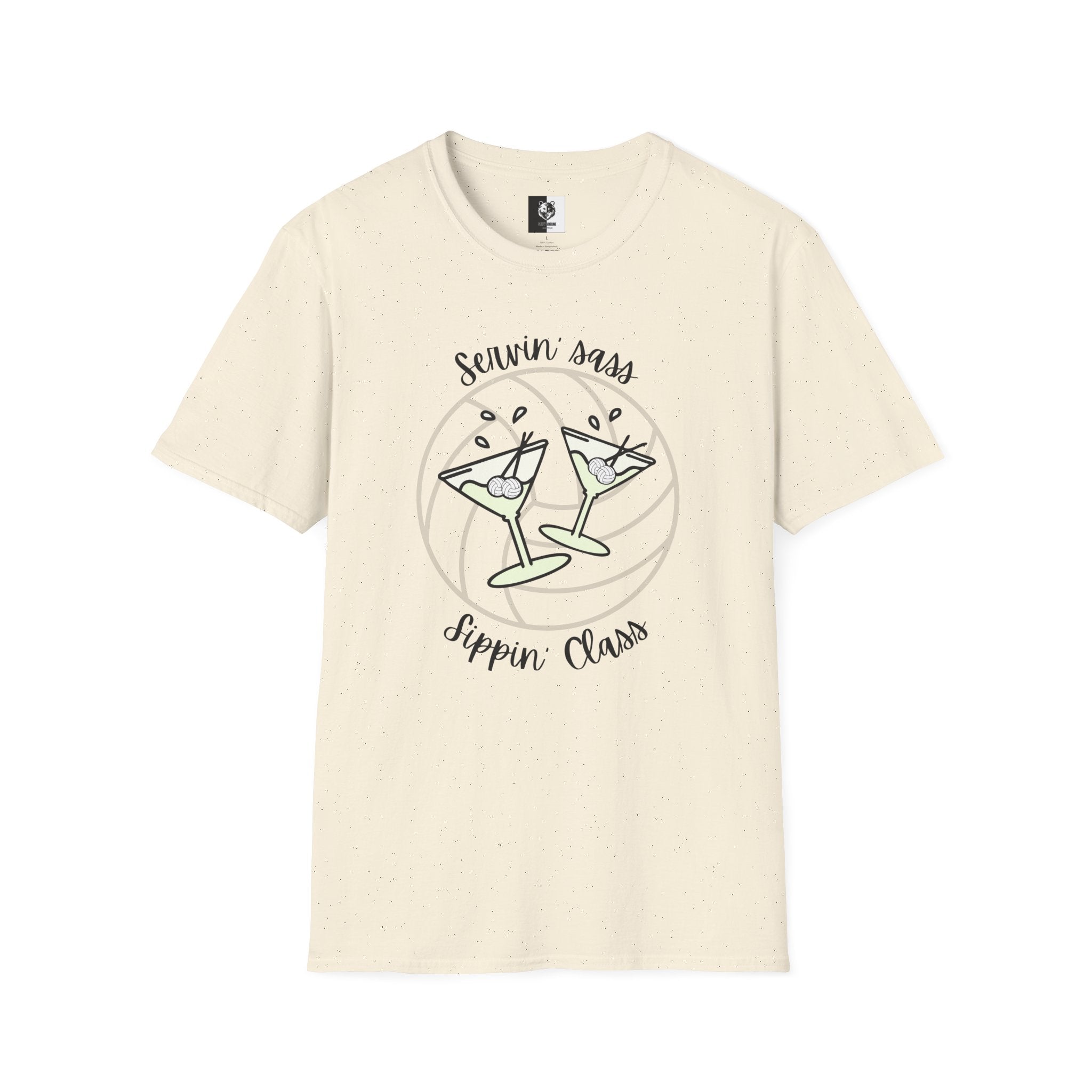 Servin' Sass Sippin' Class T-Shirt