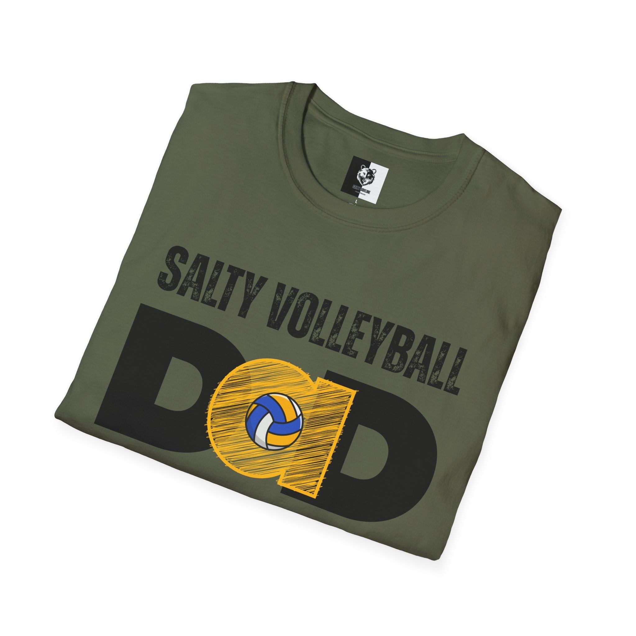 Salty Volleyball Dad - Shake It Off | Unisex Softstyle T-Shirt | 6 Shirt Color Options