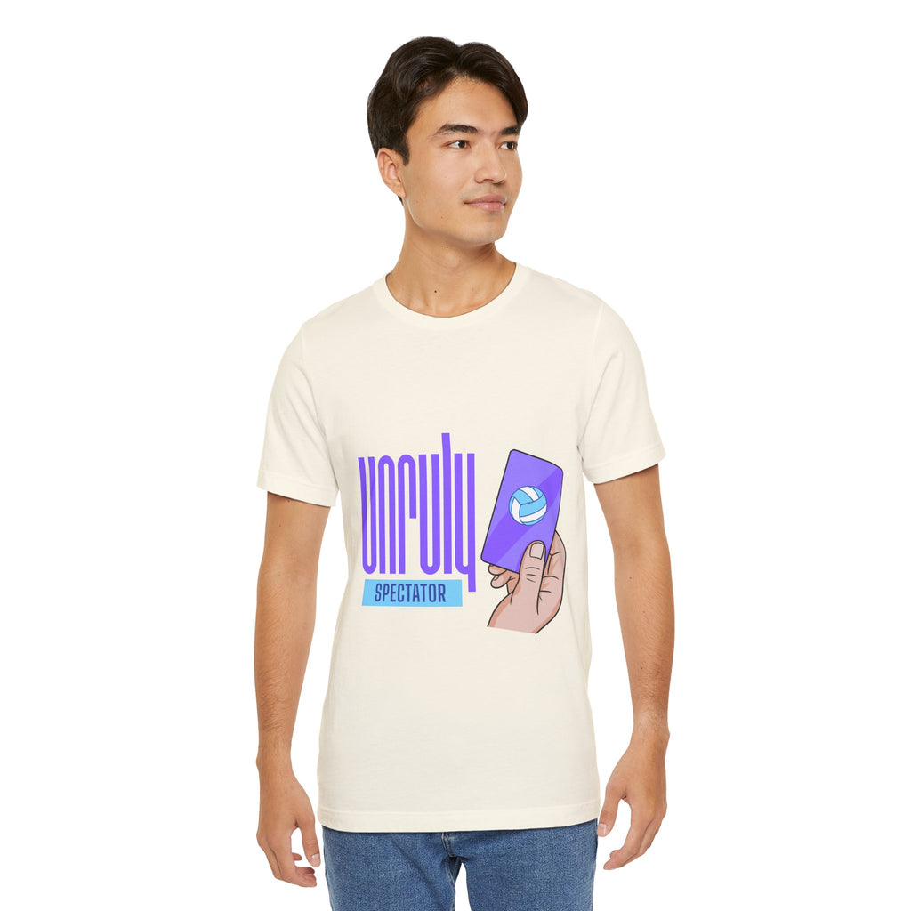 Unruly Spectator Blue Logo T-Shirt