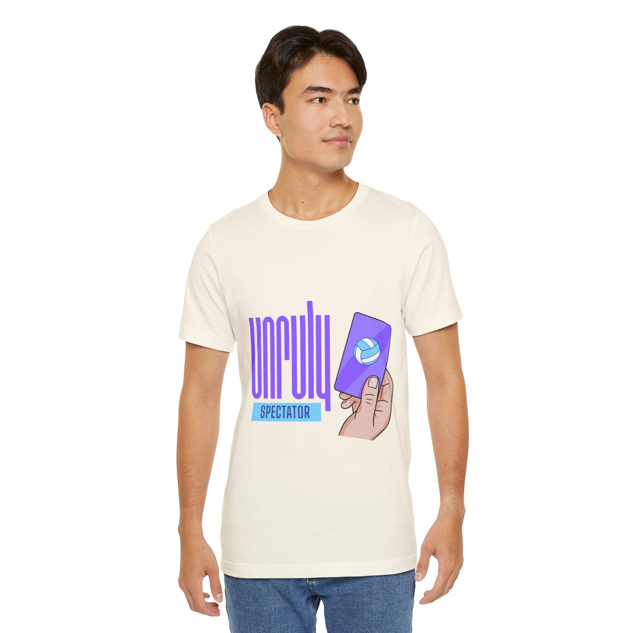 Unruly Spectator Blue Logo T-Shirt