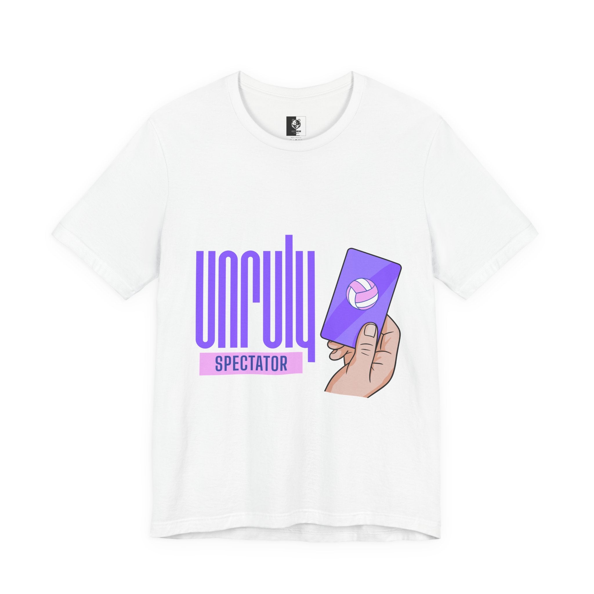 Unruly Spectator Pink Logo T-Shirt