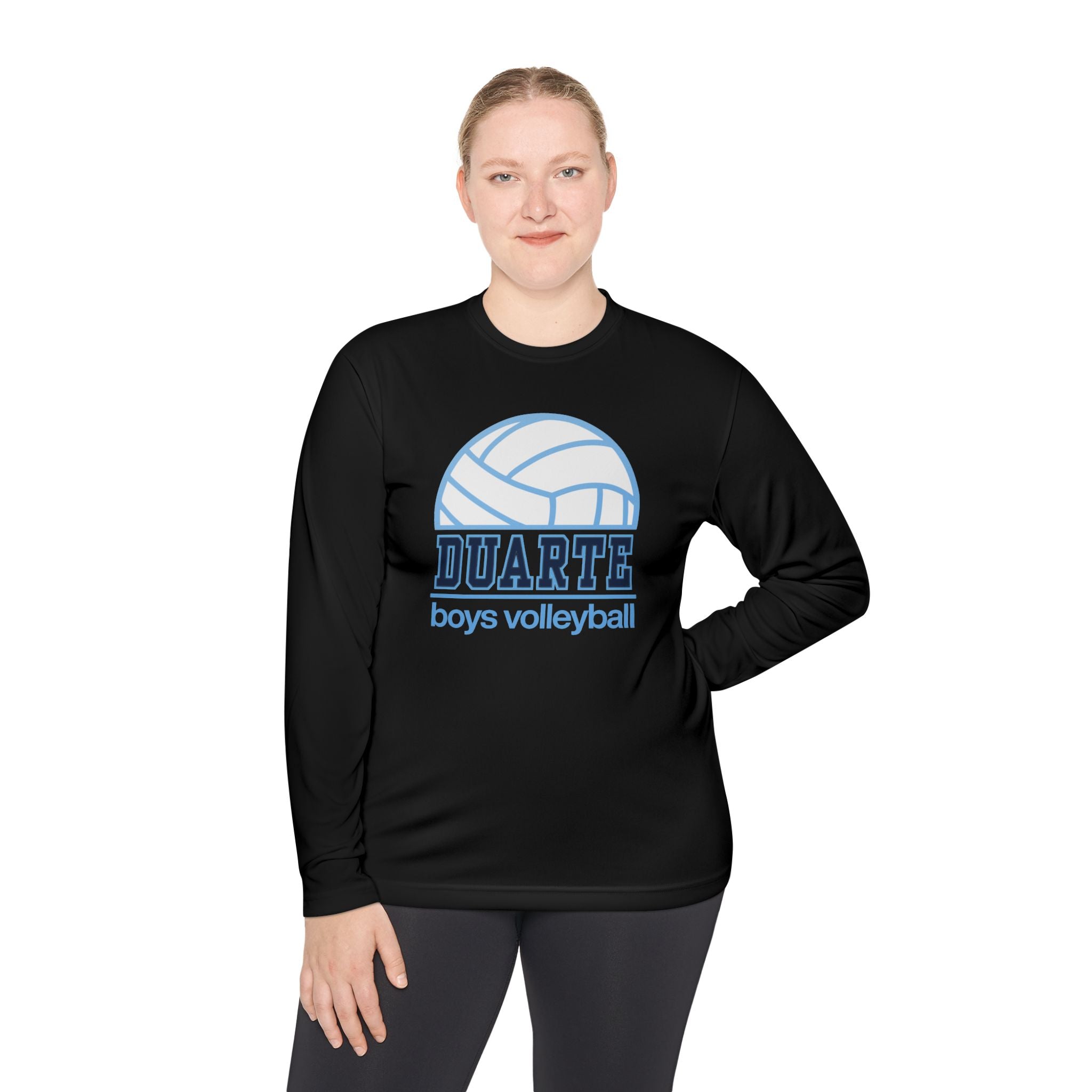 Duarte Boys Volleyball Half Ball Long Sleeve Tee