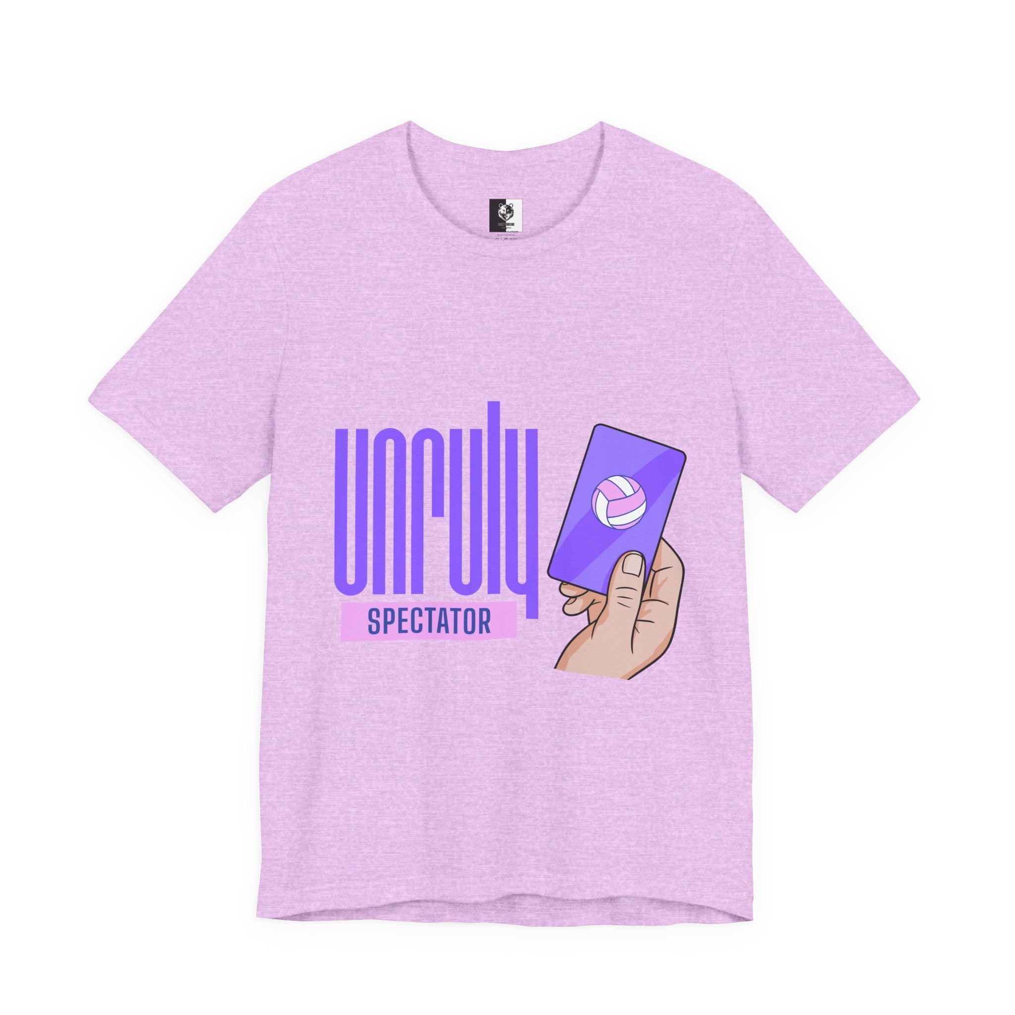 Unruly Spectator Pink Logo T-Shirt