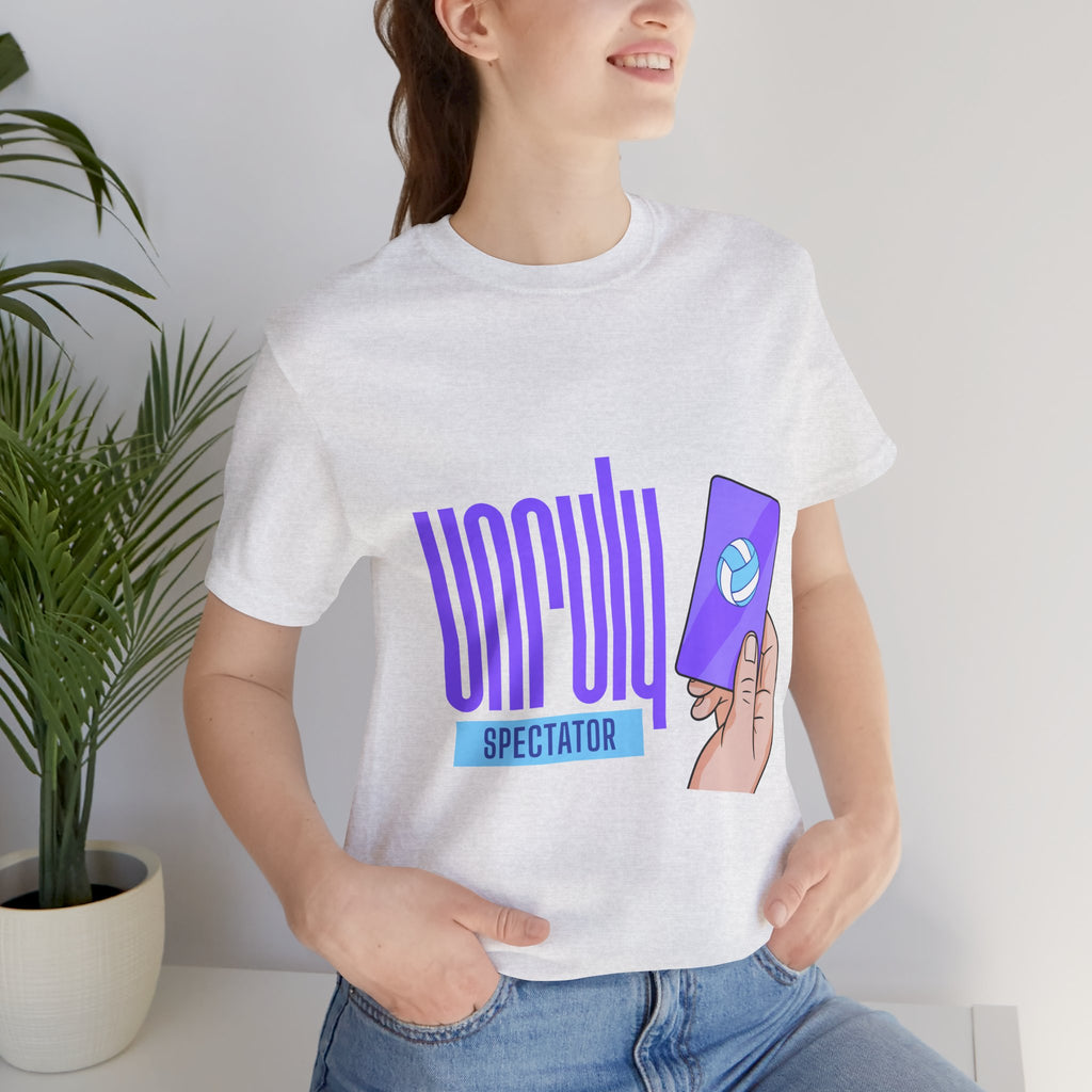Unruly Spectator Blue Logo T-Shirt