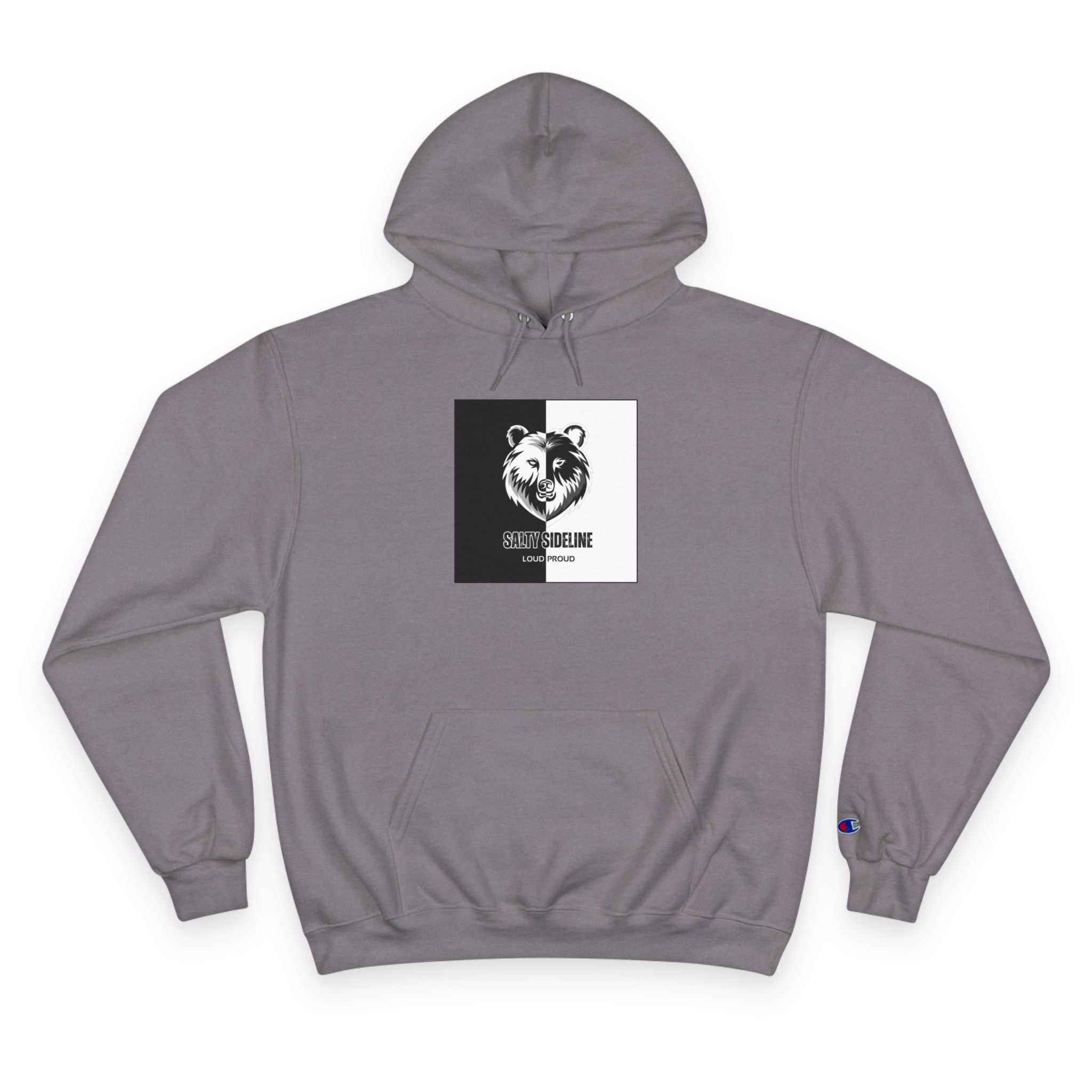 Salty Sideline Logo | Champion Hoodie | 4 Hoodie Color Options