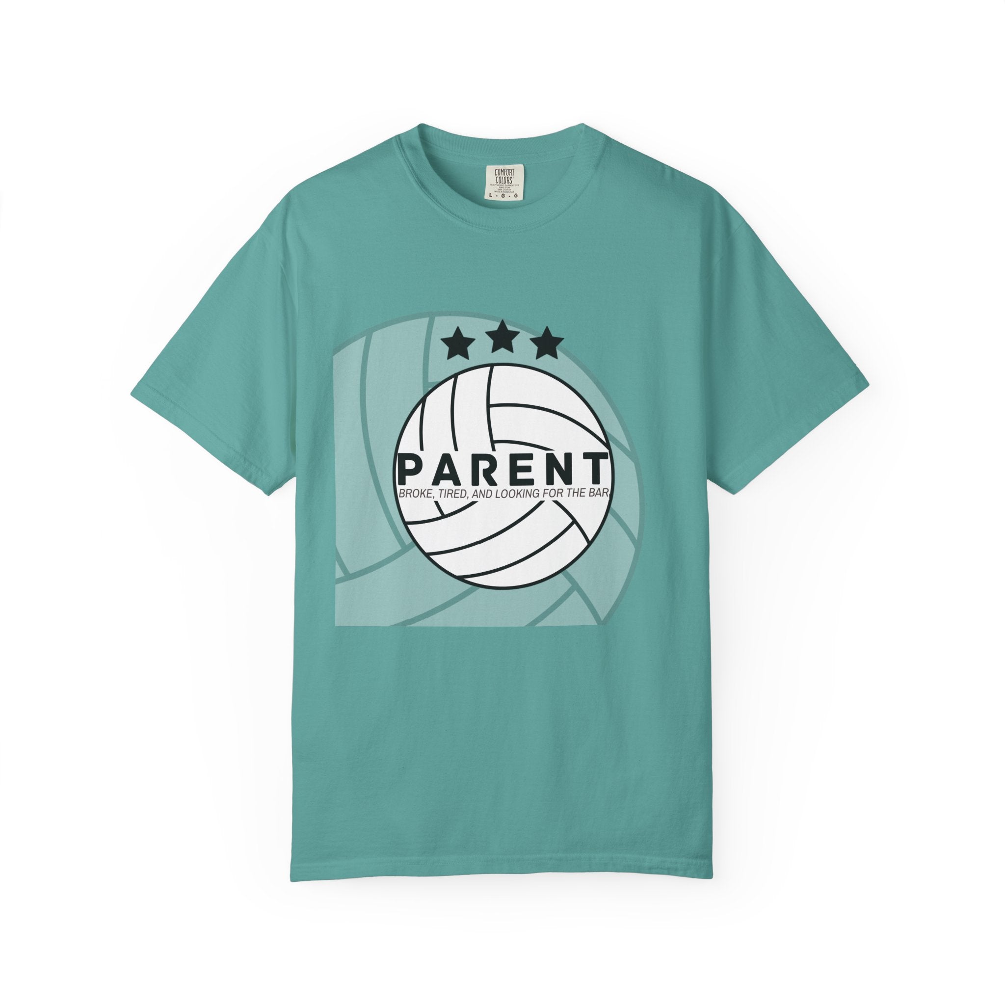 Volleyball Parent Broke Tired Bar T-Shirt