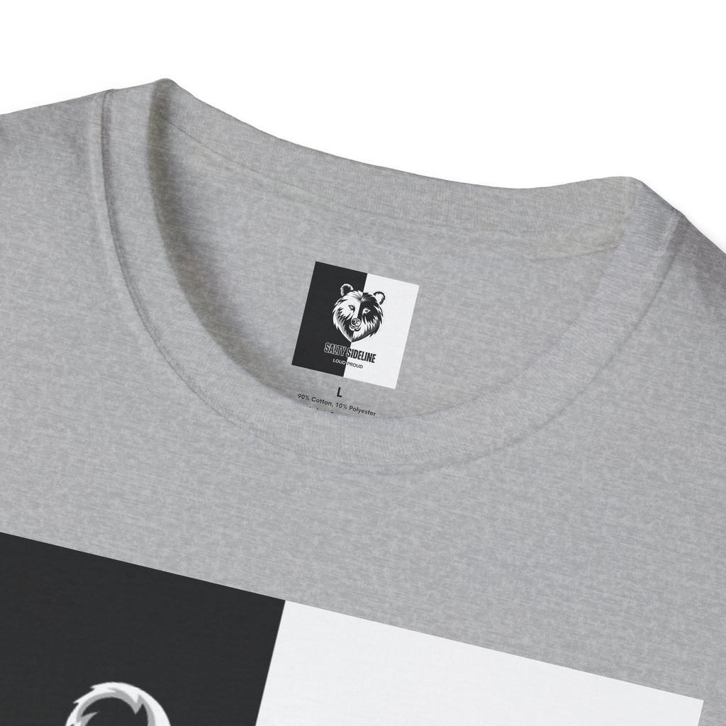 Salty Sideline Logo | Unisex Softstyle T-Shirt | 12 Shirt Color Options