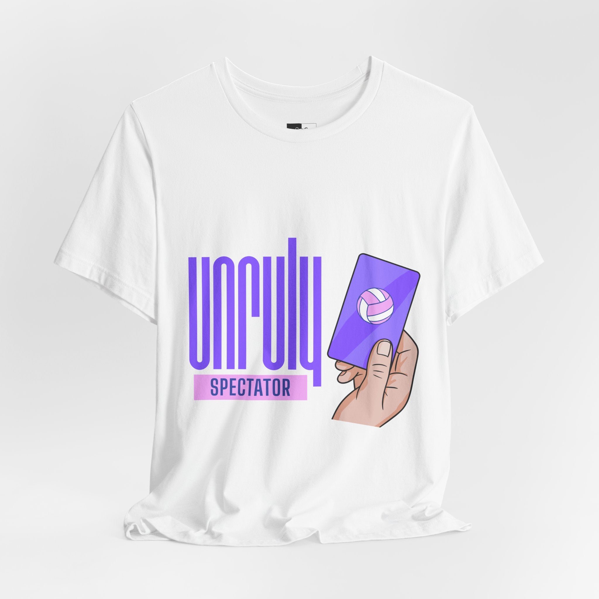 Unruly Spectator Pink Logo T-Shirt