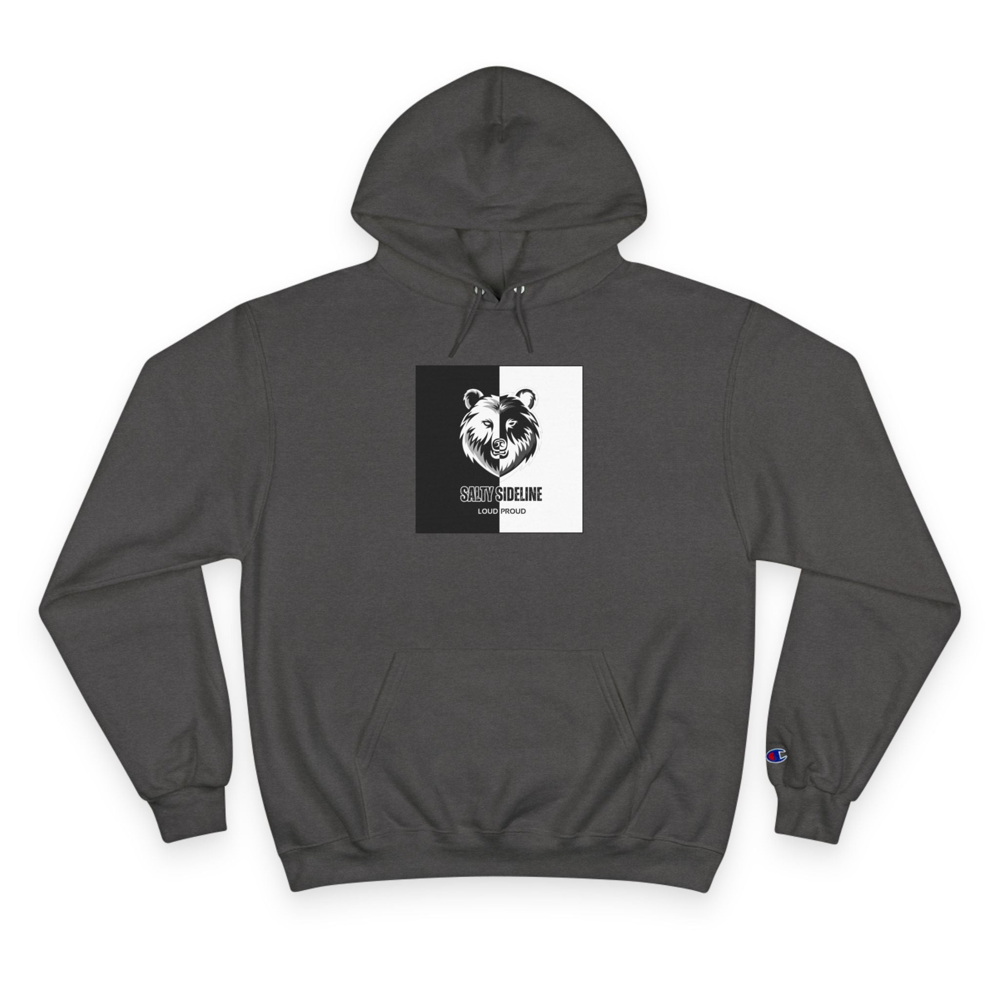 Salty Sideline Logo | Champion Hoodie | 4 Hoodie Color Options