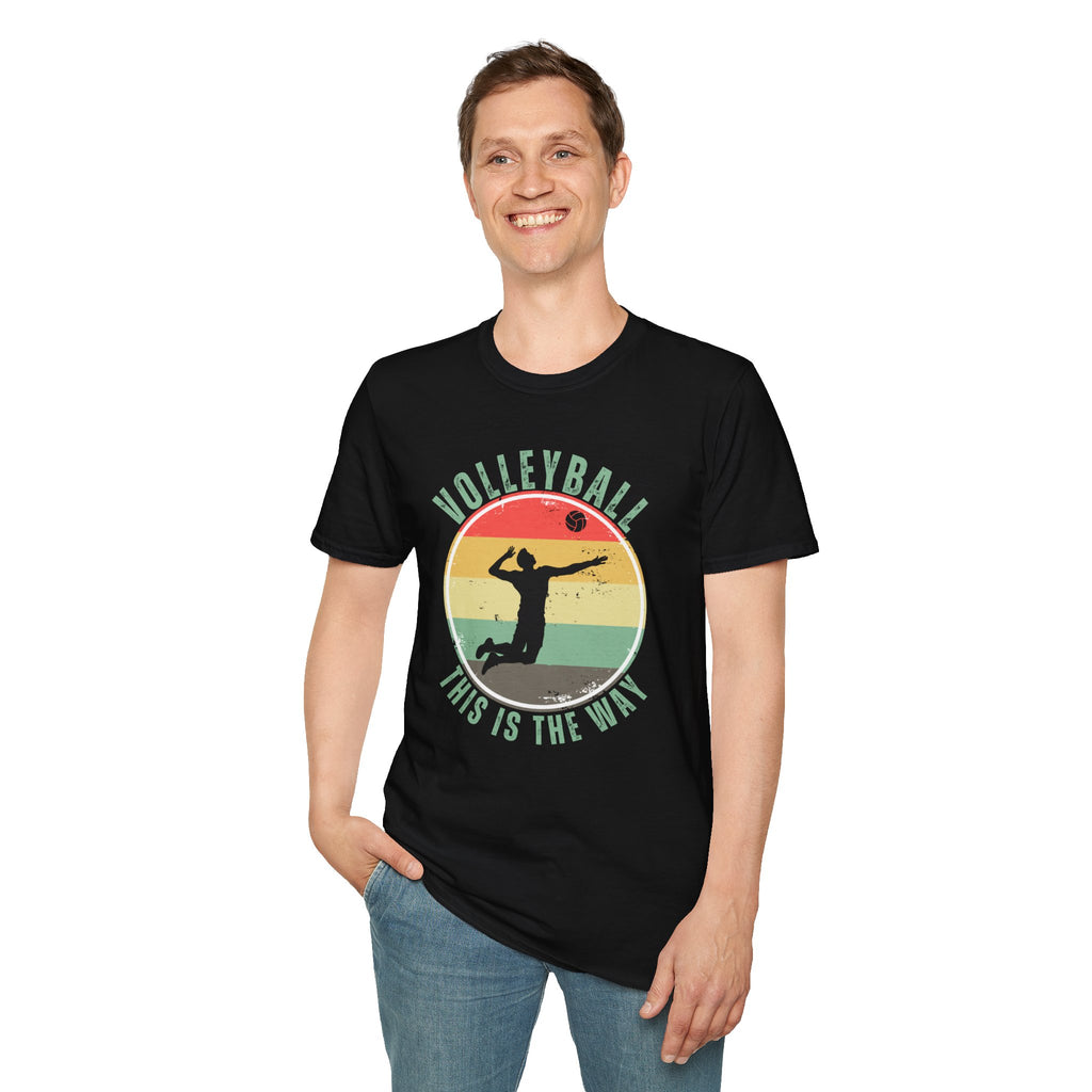 Volleyball This Is The Way Male Player T-Shirt