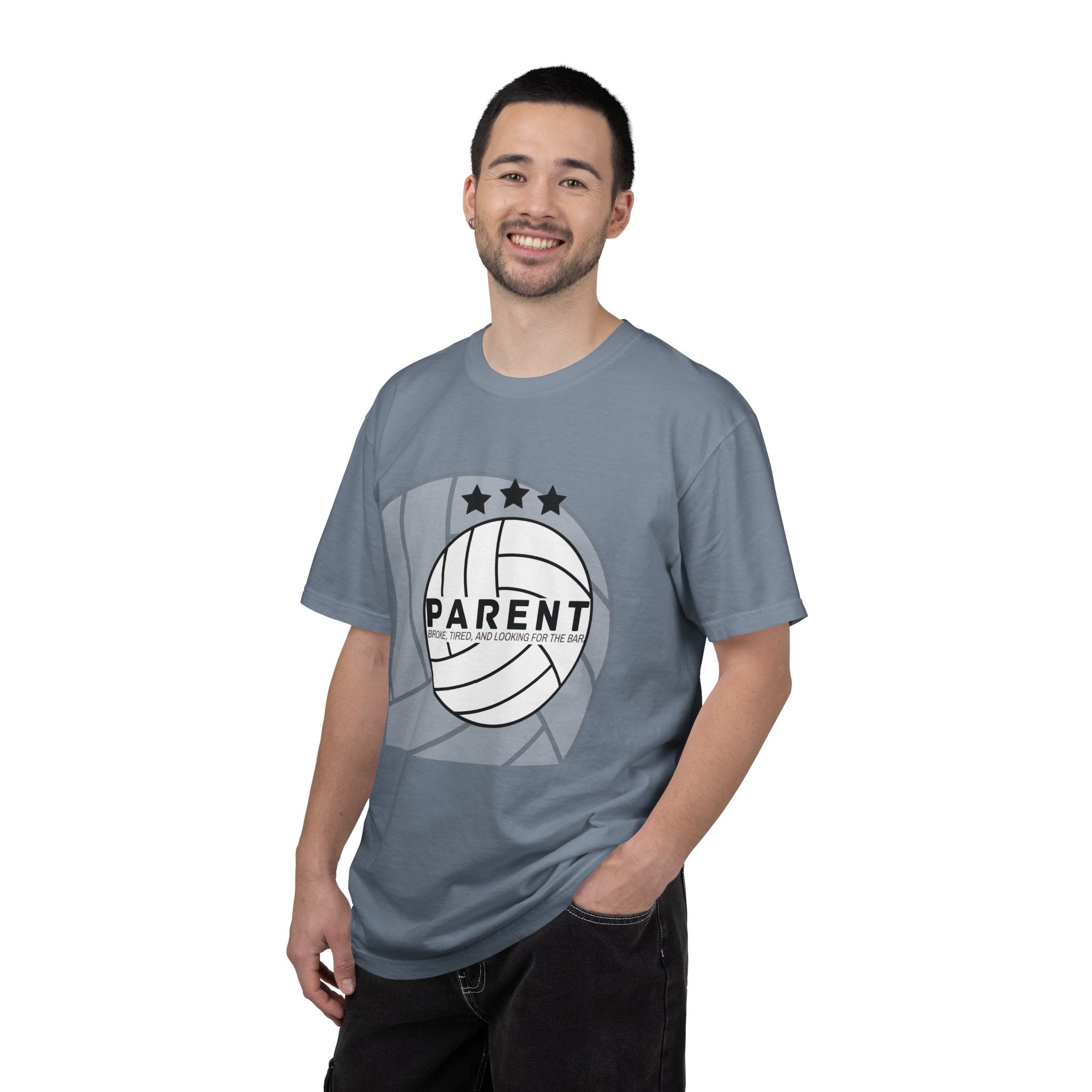 Volleyball Parent Broke Tired Bar T-Shirt
