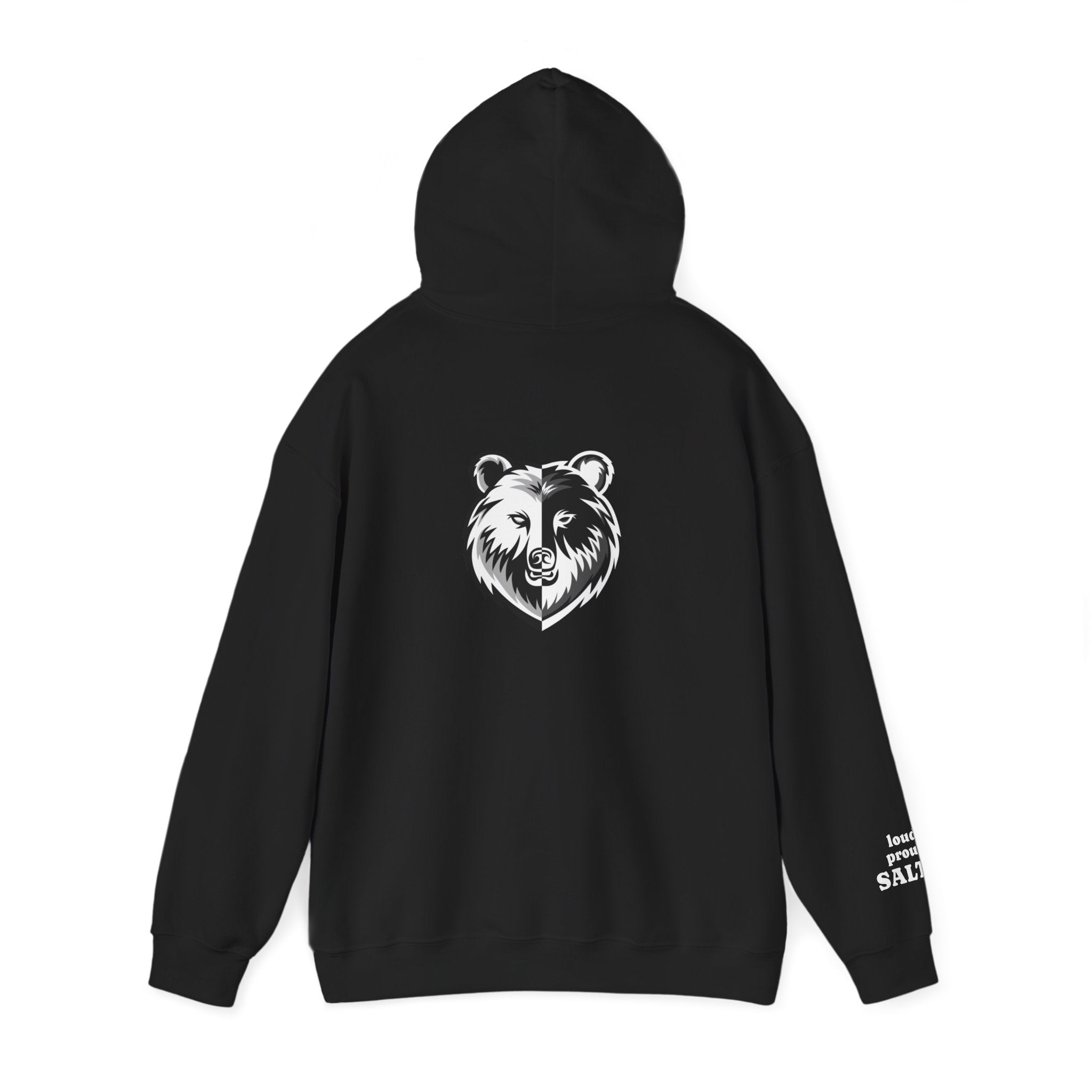 Salty Sideline Bear Loud Proud Salty Hoodie