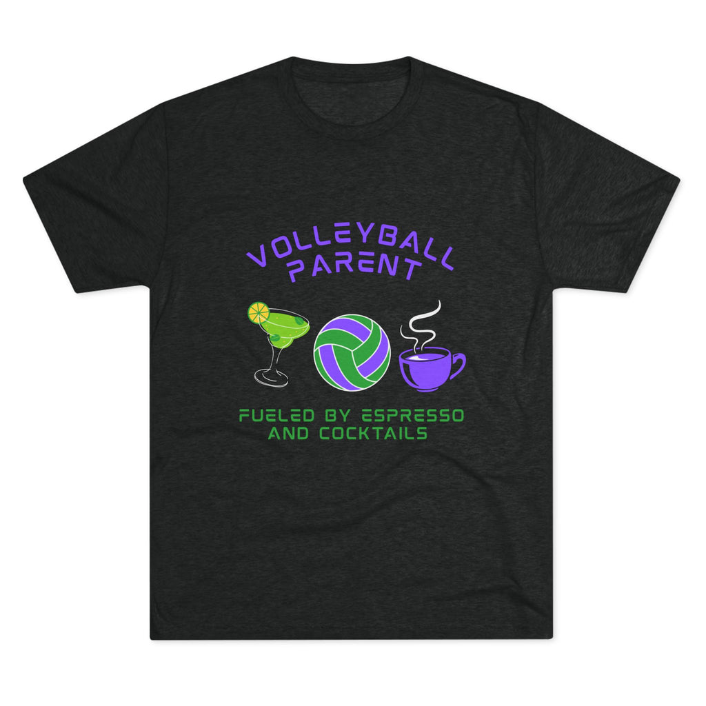 Fueled by Espresso and Cocktails | Tri-Blend Crew | 8 Shirt Colors Options