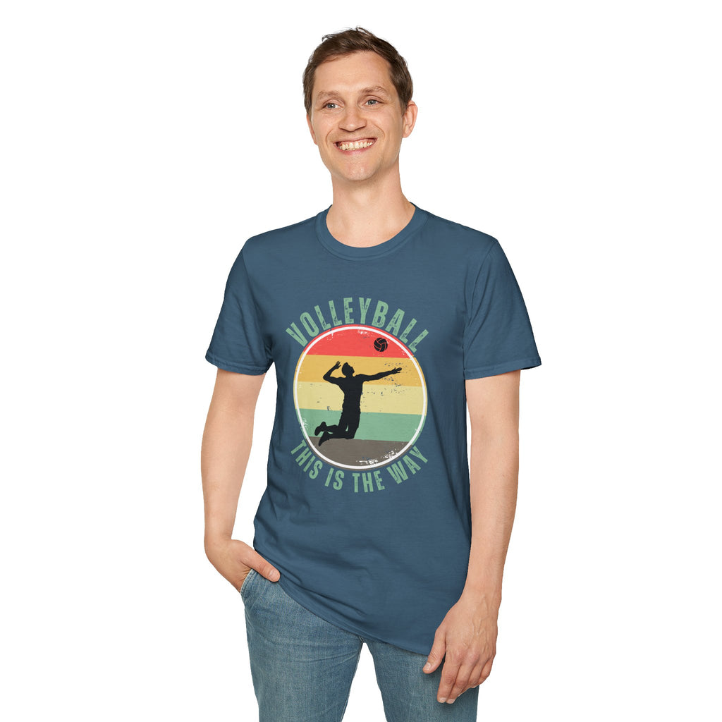 Volleyball This Is The Way Male Player T-Shirt