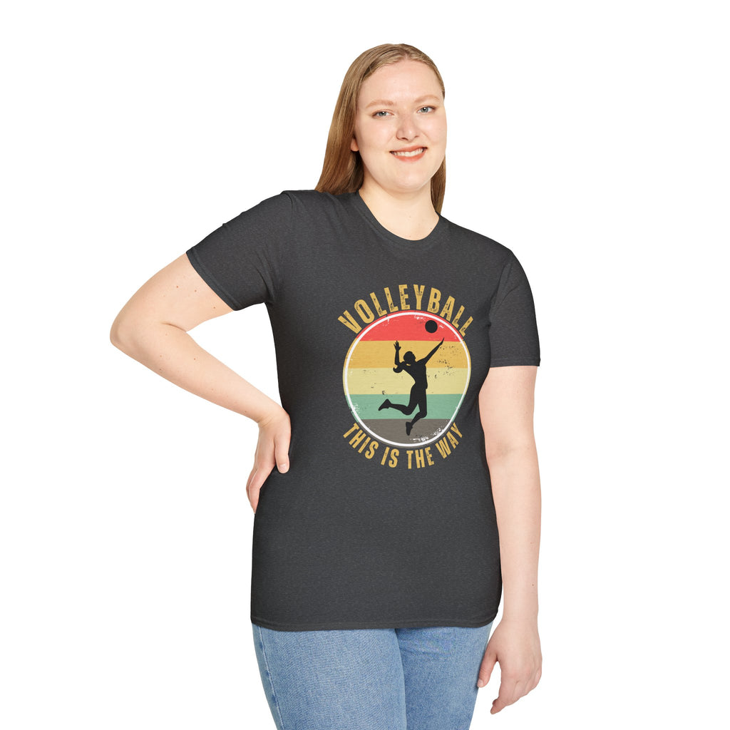 Volleyball This Is The Way Female Player T-Shirt