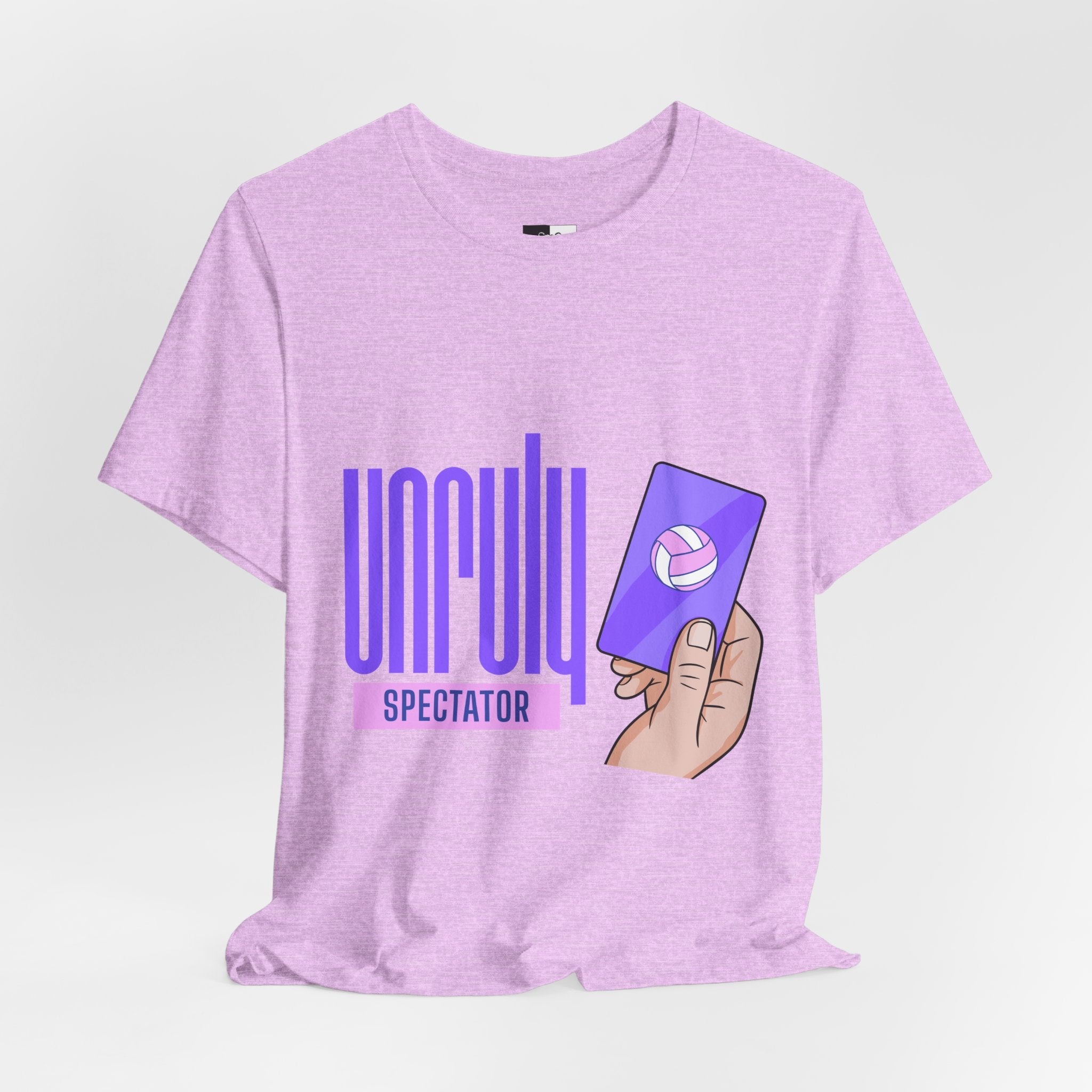Unruly Spectator Pink Logo T-Shirt