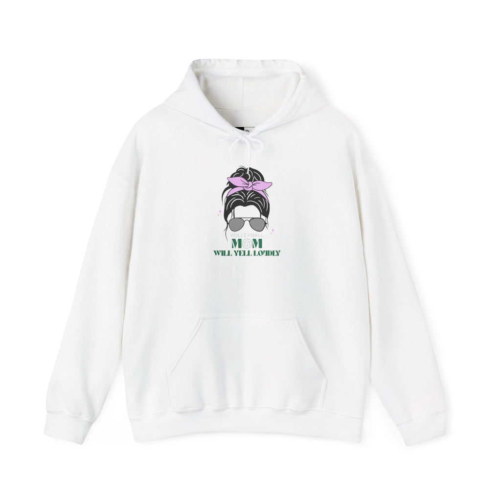 Volleyball Mom Will Yell Loudly Hoodie