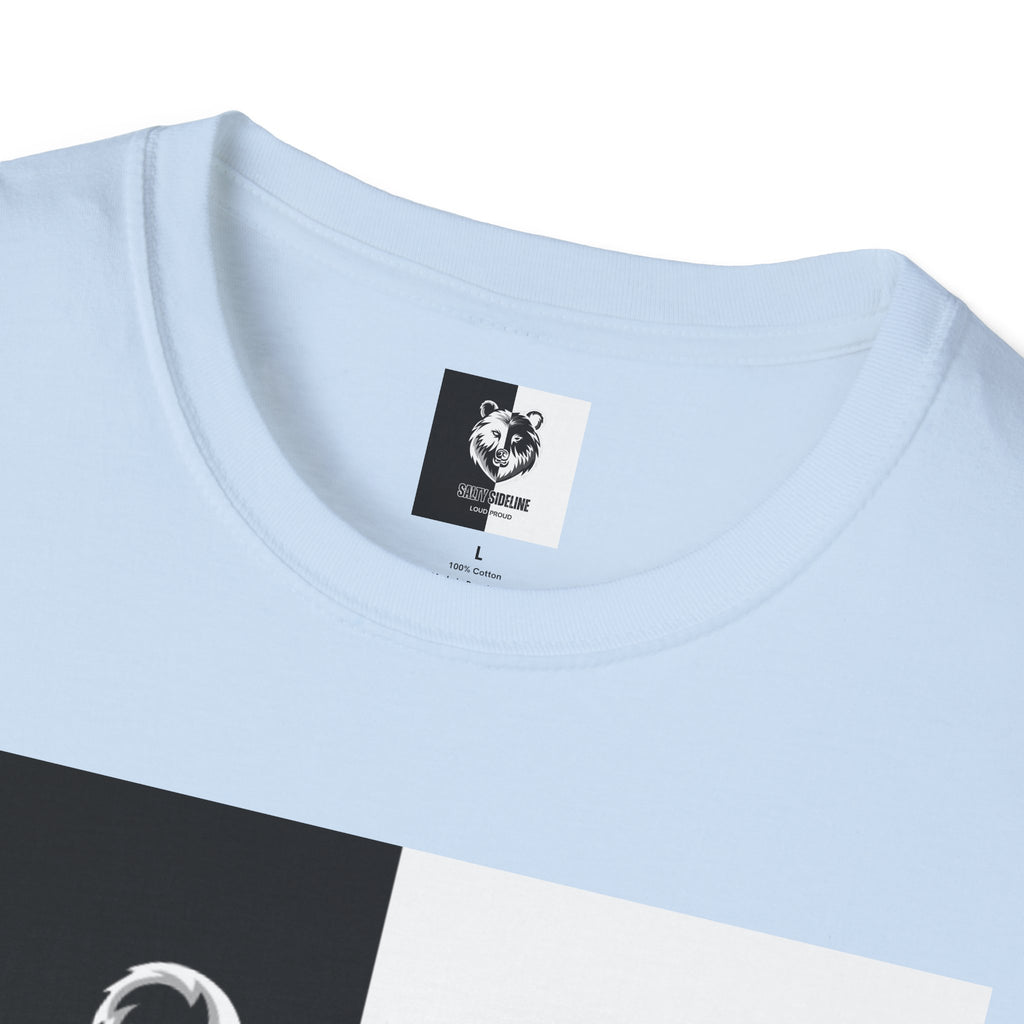 Salty Sideline Logo | Unisex Softstyle T-Shirt | 12 Shirt Color Options