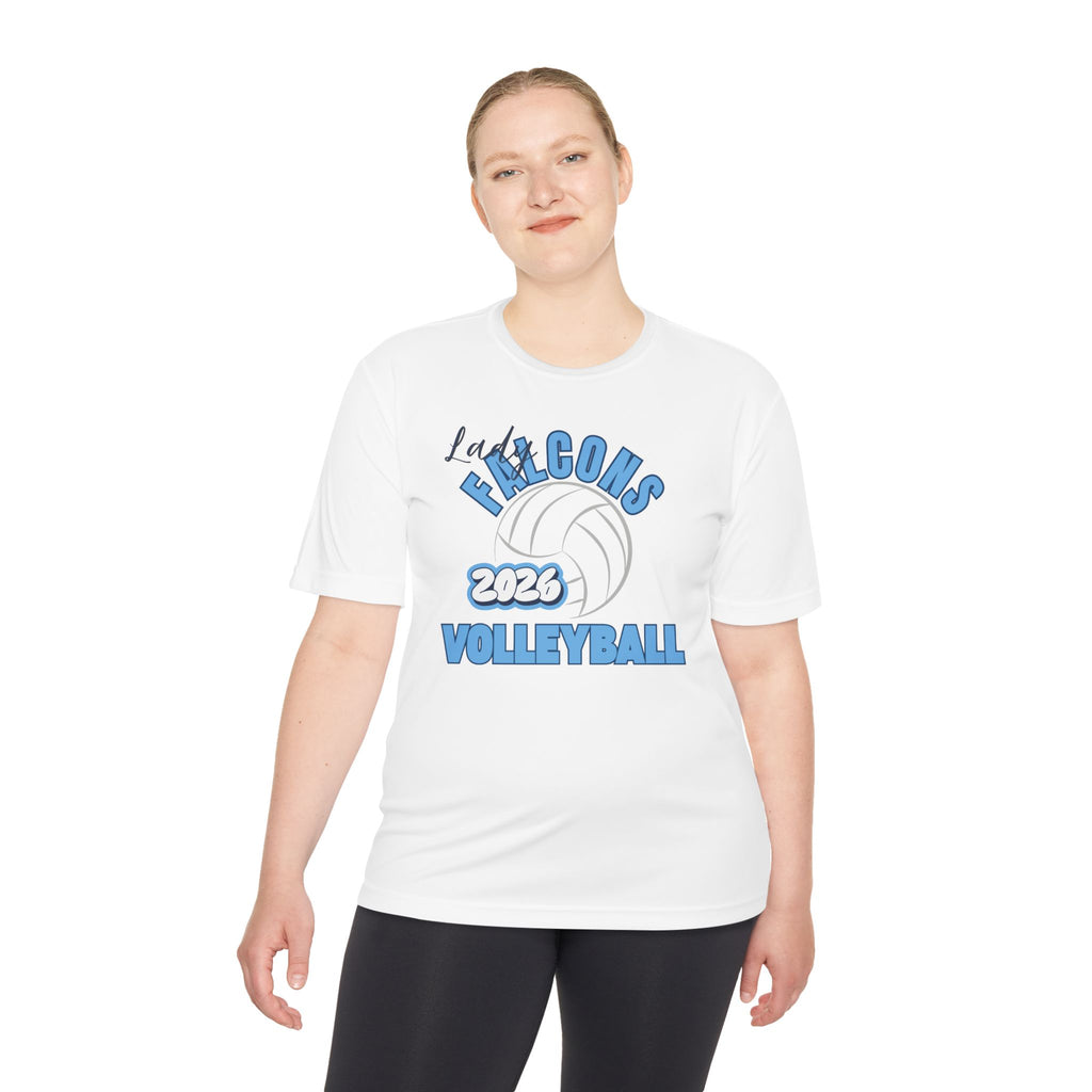 Lady Falcons 2026 Volleyball Wicking T-Shirt
