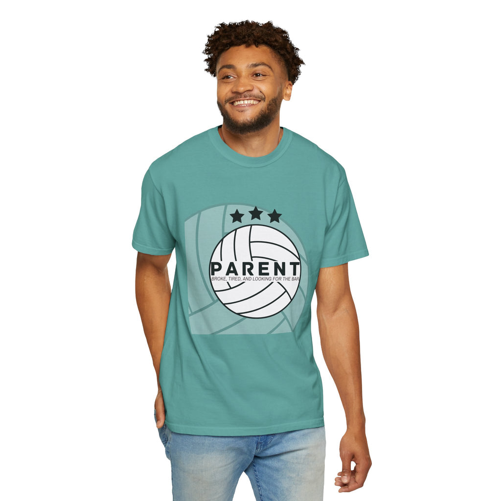 Volleyball Parent Broke Tired Bar T-Shirt