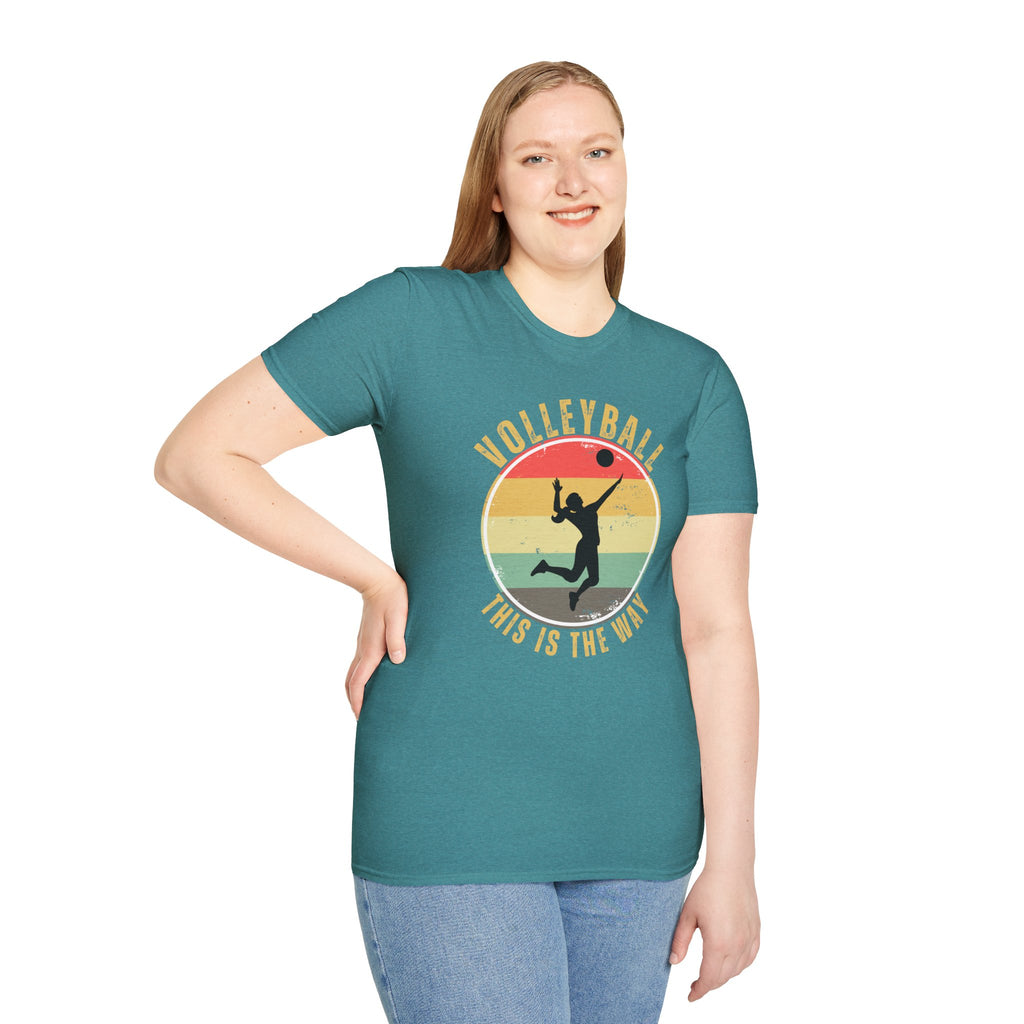 Volleyball This Is The Way Female Player T-Shirt