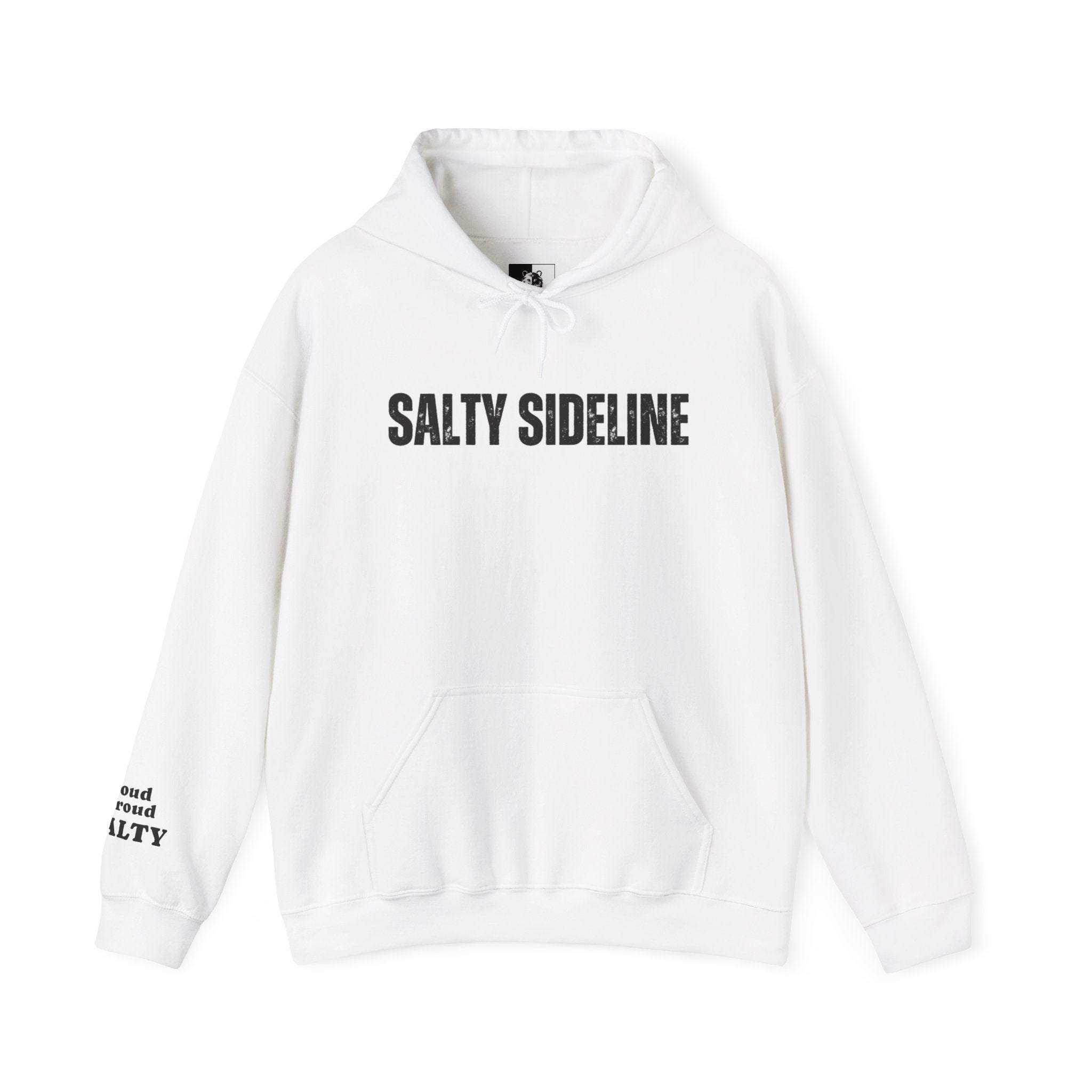 Salty Sideline Bear Loud Proud Salty Hoodie