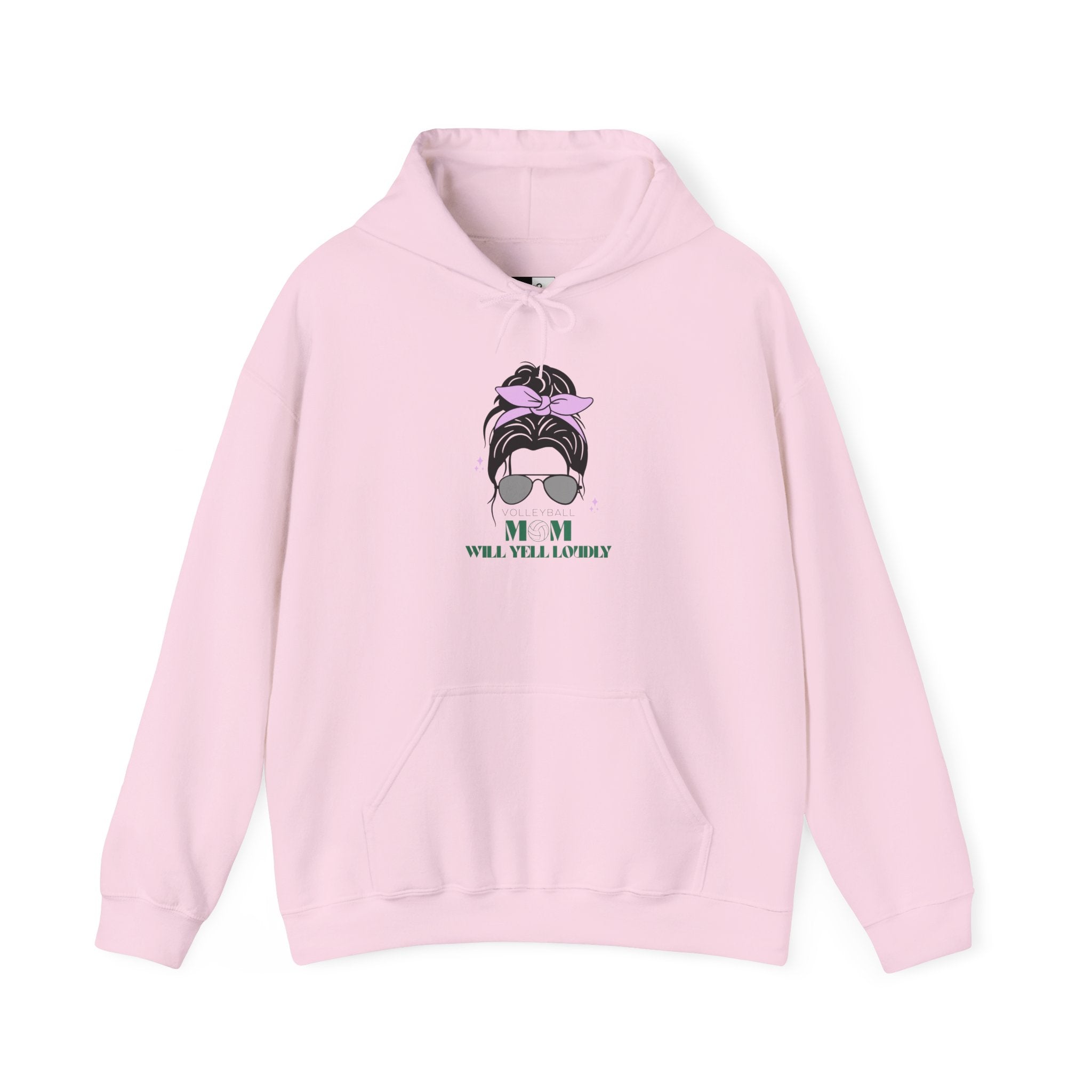 Volleyball Mom Will Yell Loudly Hoodie