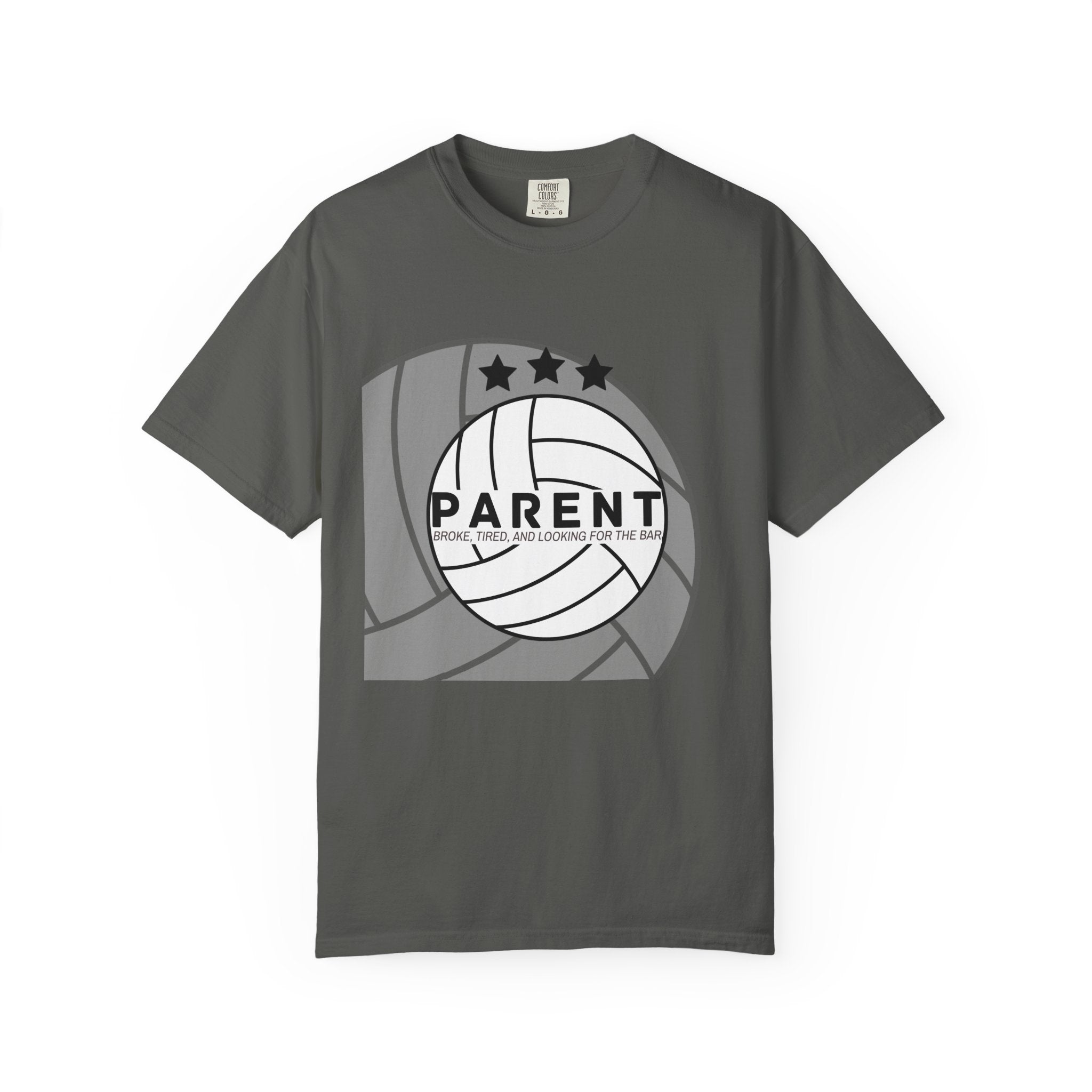 Volleyball Parent Broke Tired Bar T-Shirt