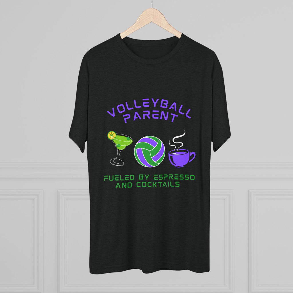 Fueled by Espresso and Cocktails | Tri-Blend Crew | 8 Shirt Colors Options