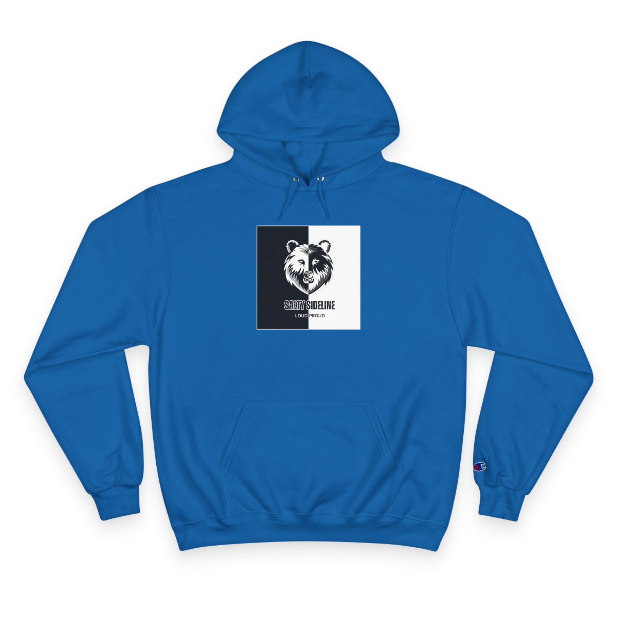 Salty Sideline Logo - Dark| Champion Hoodie | 3 Hoodie Color Options