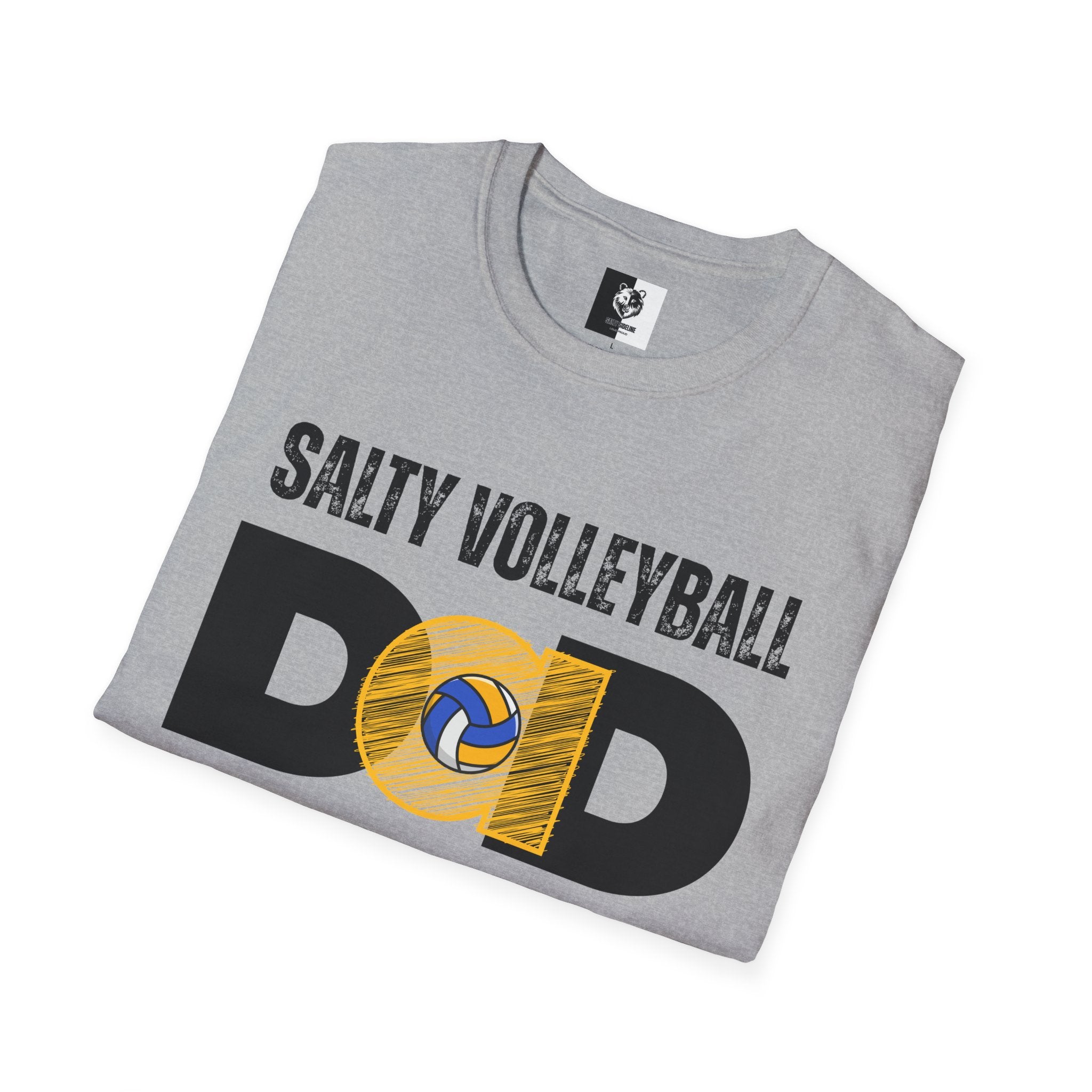 Salty Volleyball Dad - Shake It Off | Unisex Softstyle T-Shirt | 6 Shirt Color Options