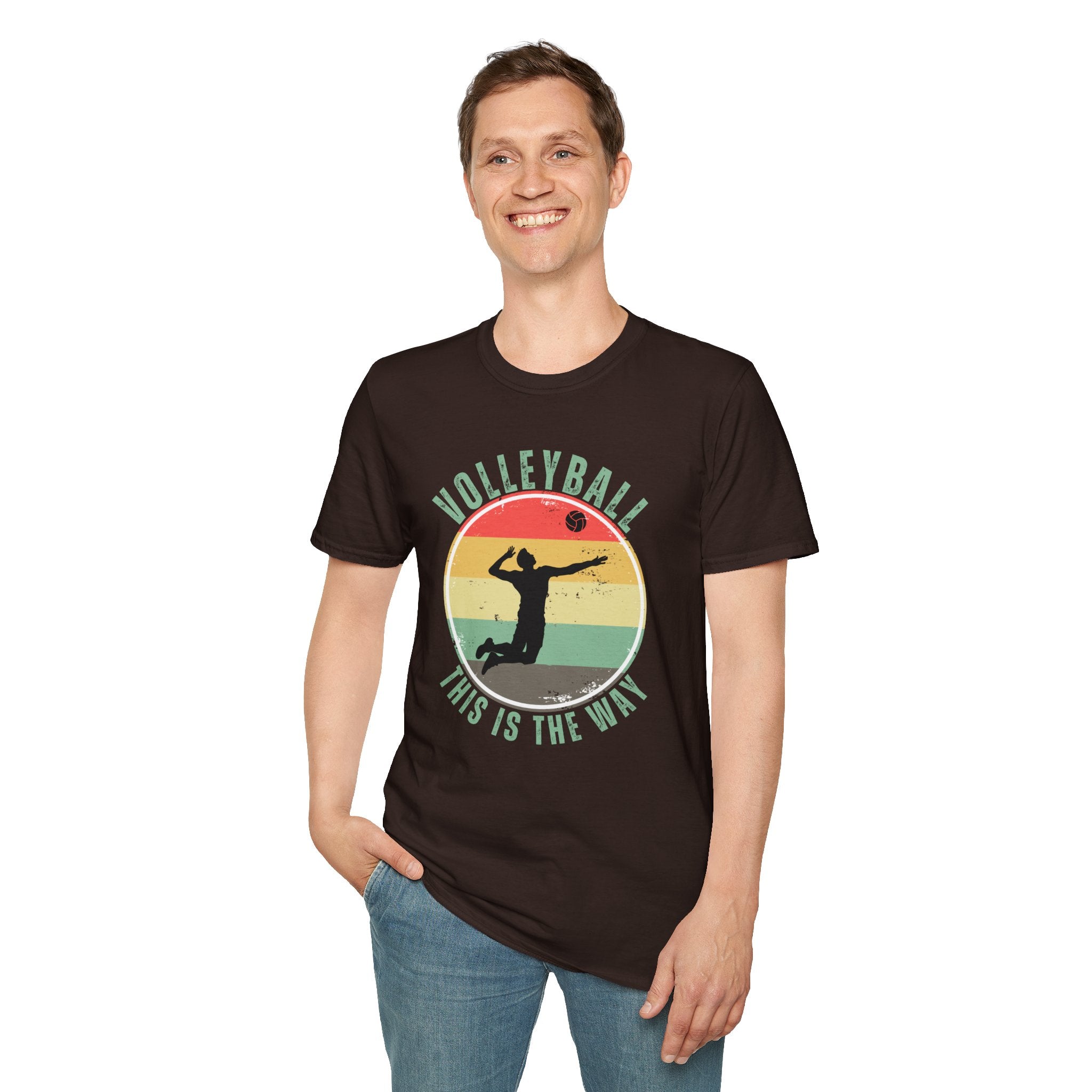 Volleyball This Is The Way Male Player T-Shirt
