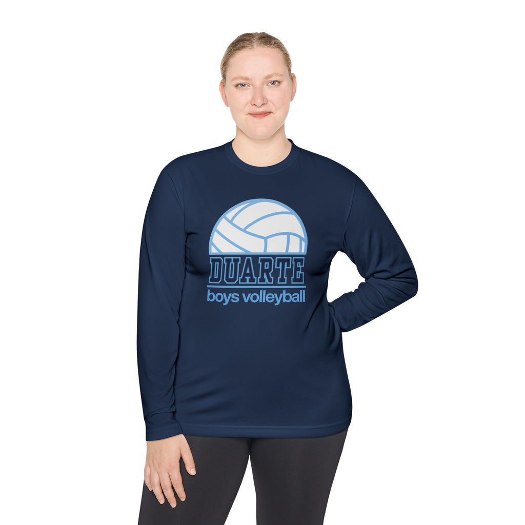 Duarte Boys Volleyball Half Ball Long Sleeve Tee