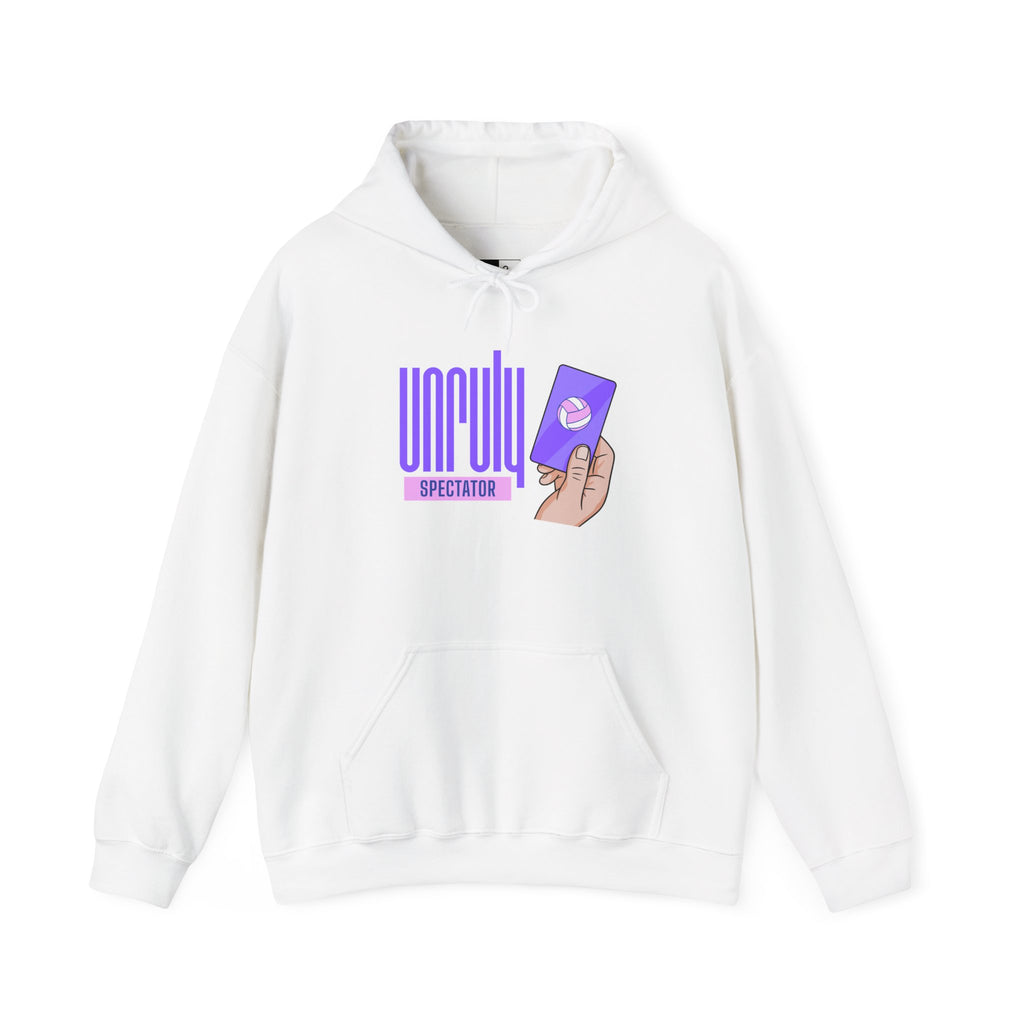 Unruly Spectator Pink Logo Hoodie