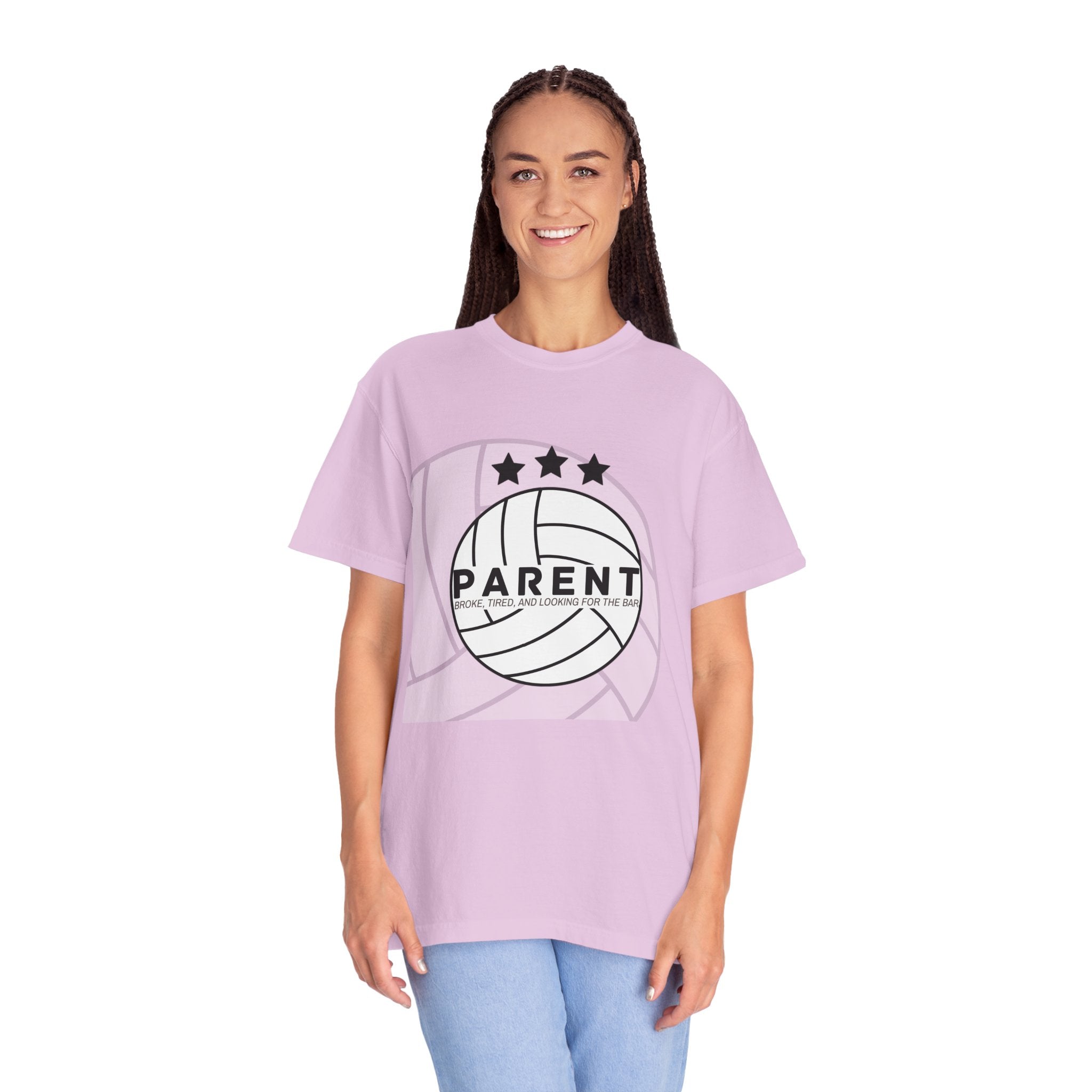 Volleyball Parent Broke Tired Bar T-Shirt
