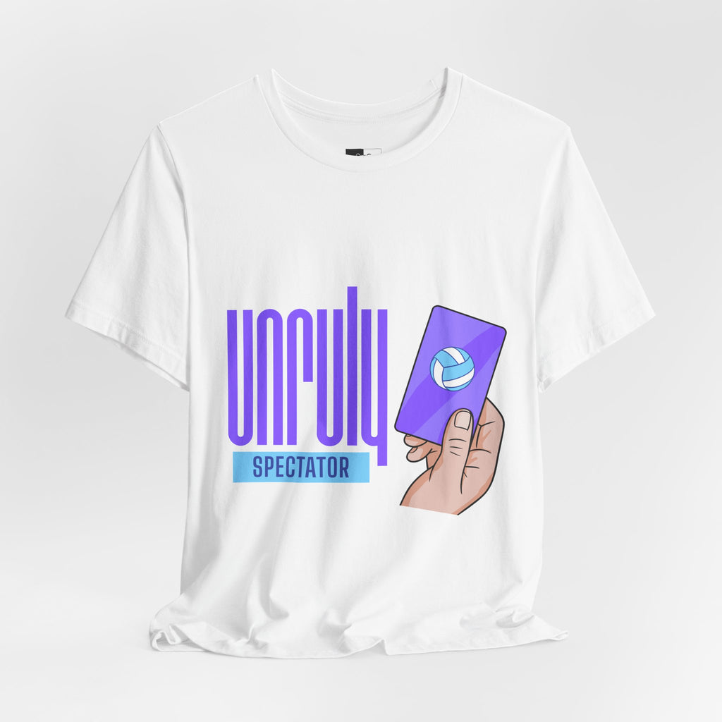 Unruly Spectator Blue Logo T-Shirt