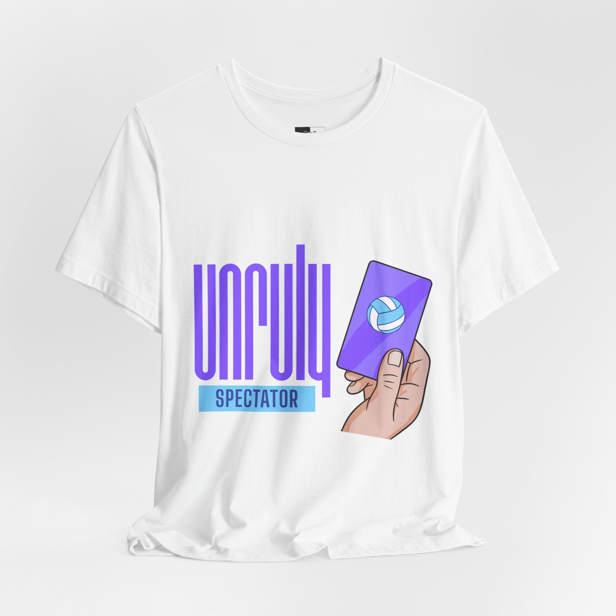 Unruly Spectator Blue Logo T-Shirt