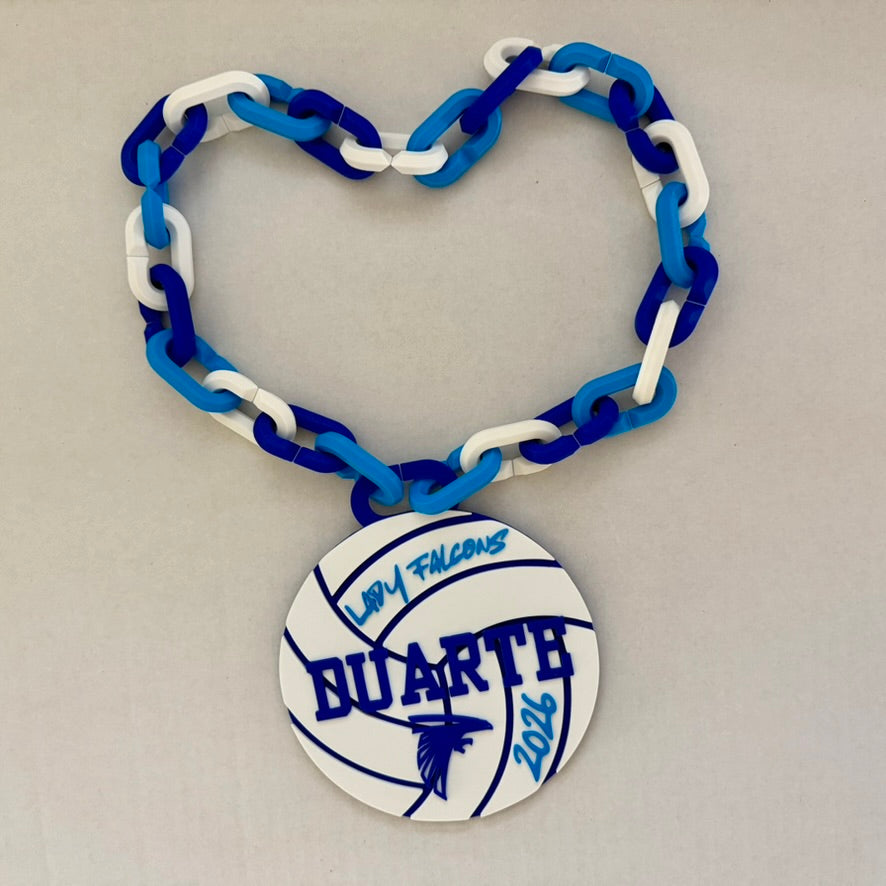 Lady Falcons Volleyball Hype Chain