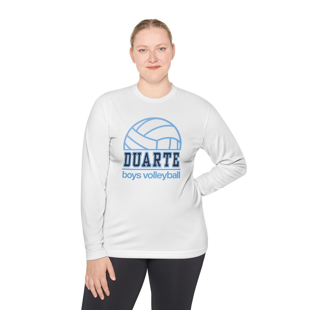 Duarte Boys Volleyball Half Ball Long Sleeve Tee