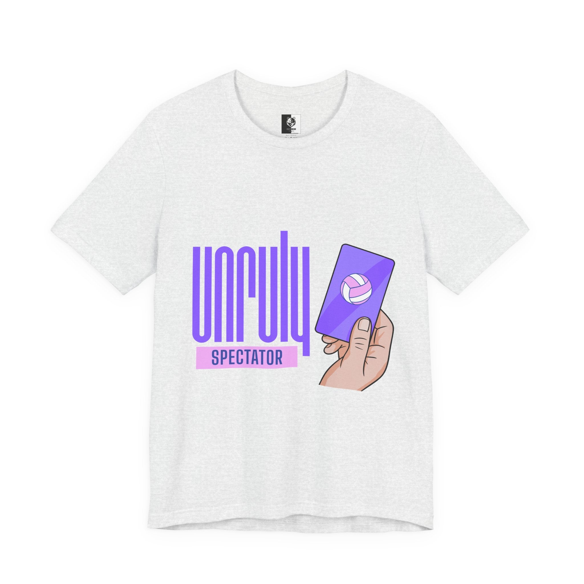 Unruly Spectator Pink Logo T-Shirt