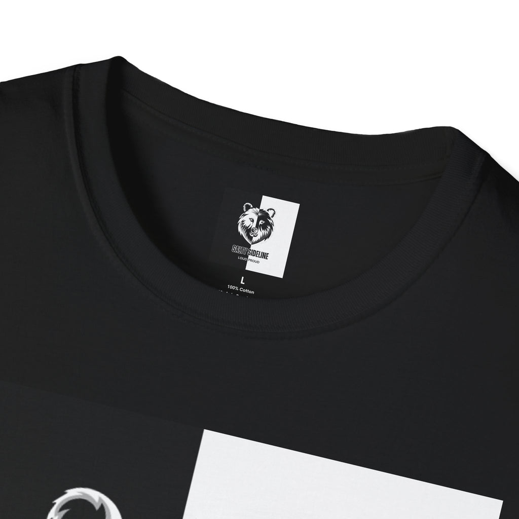 Salty Sideline Logo | Unisex Softstyle T-Shirt | 12 Shirt Color Options