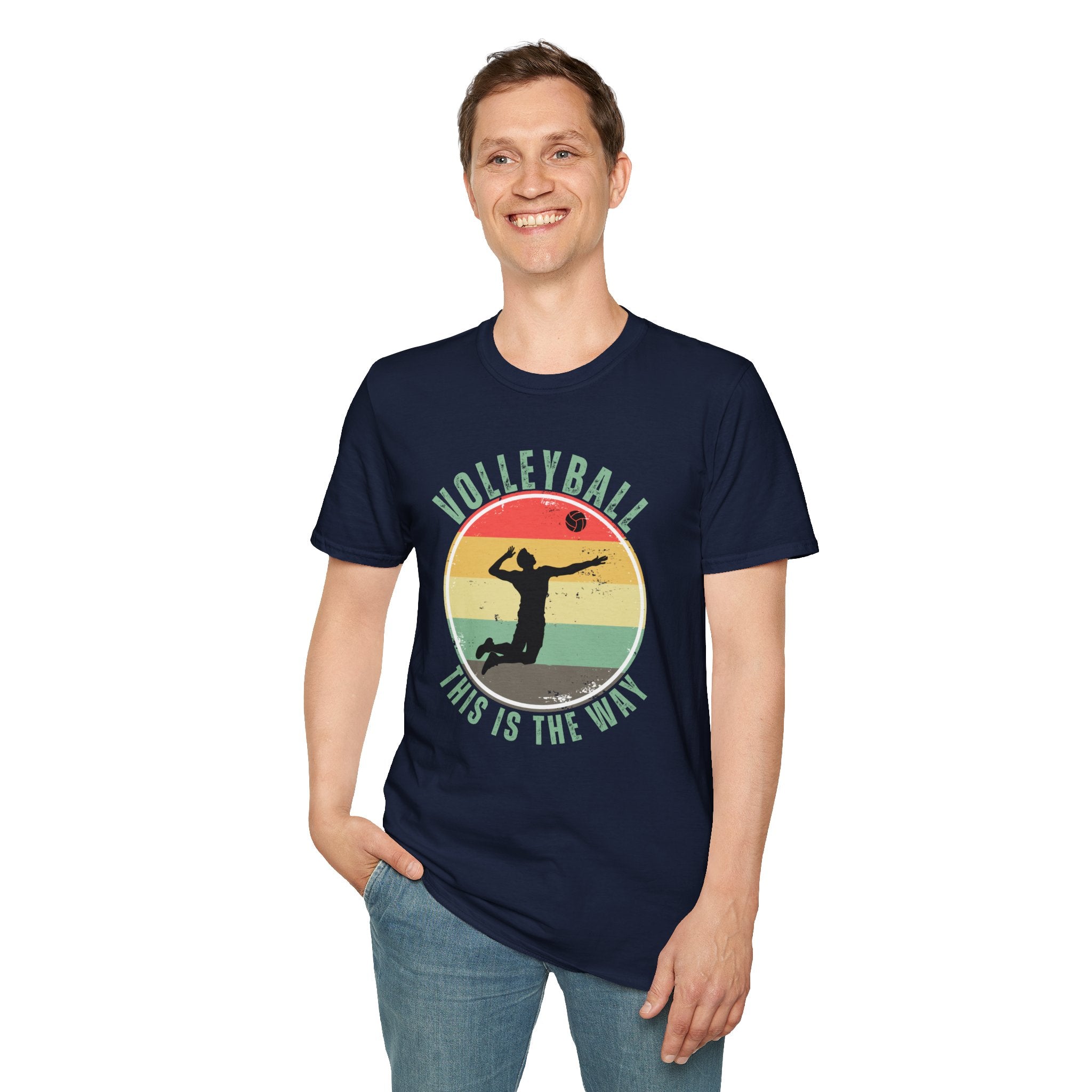 Volleyball This Is The Way Male Player T-Shirt