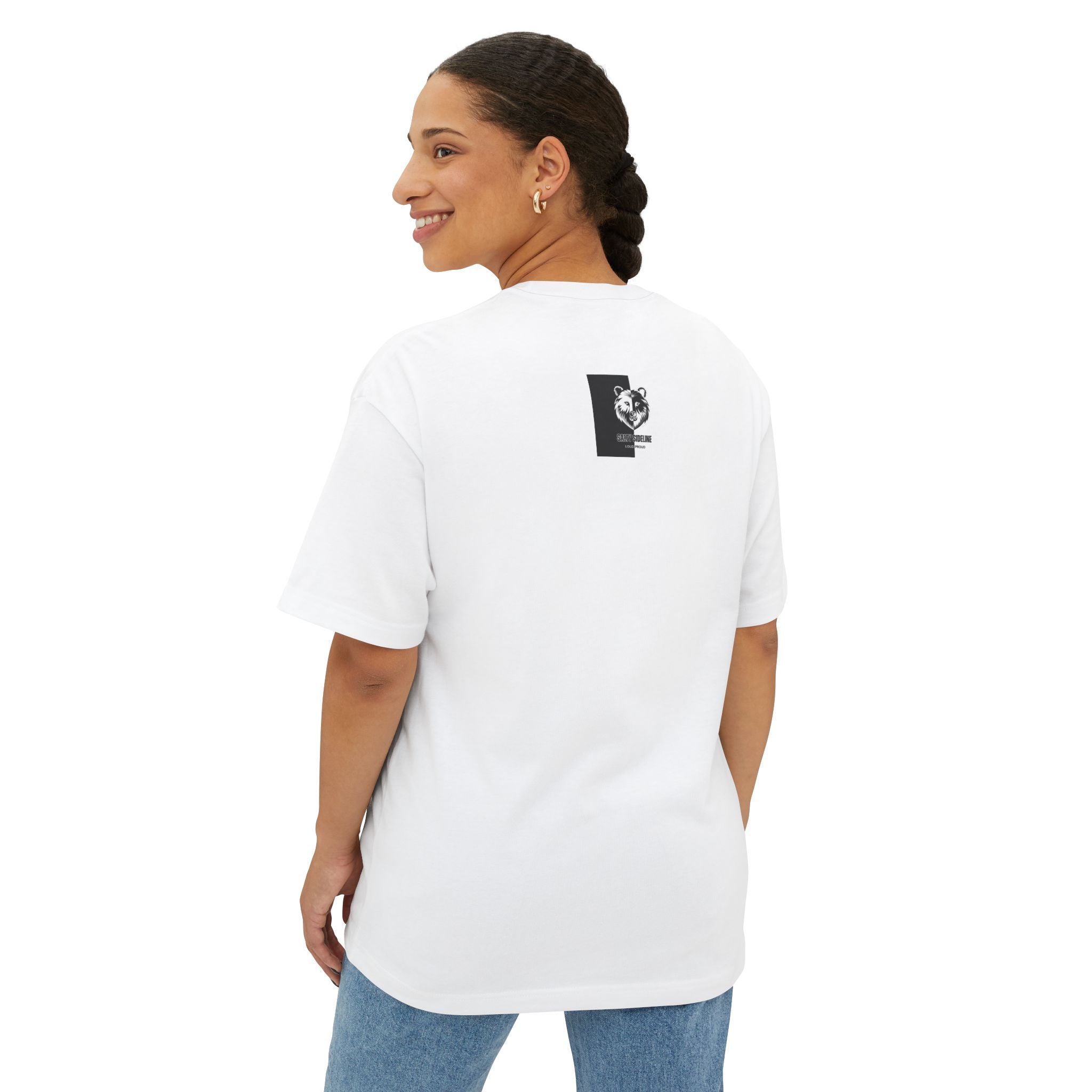 Salty Volleyball Mom - Loud and Proud Oversized Tee | 4 Shirt Color Options